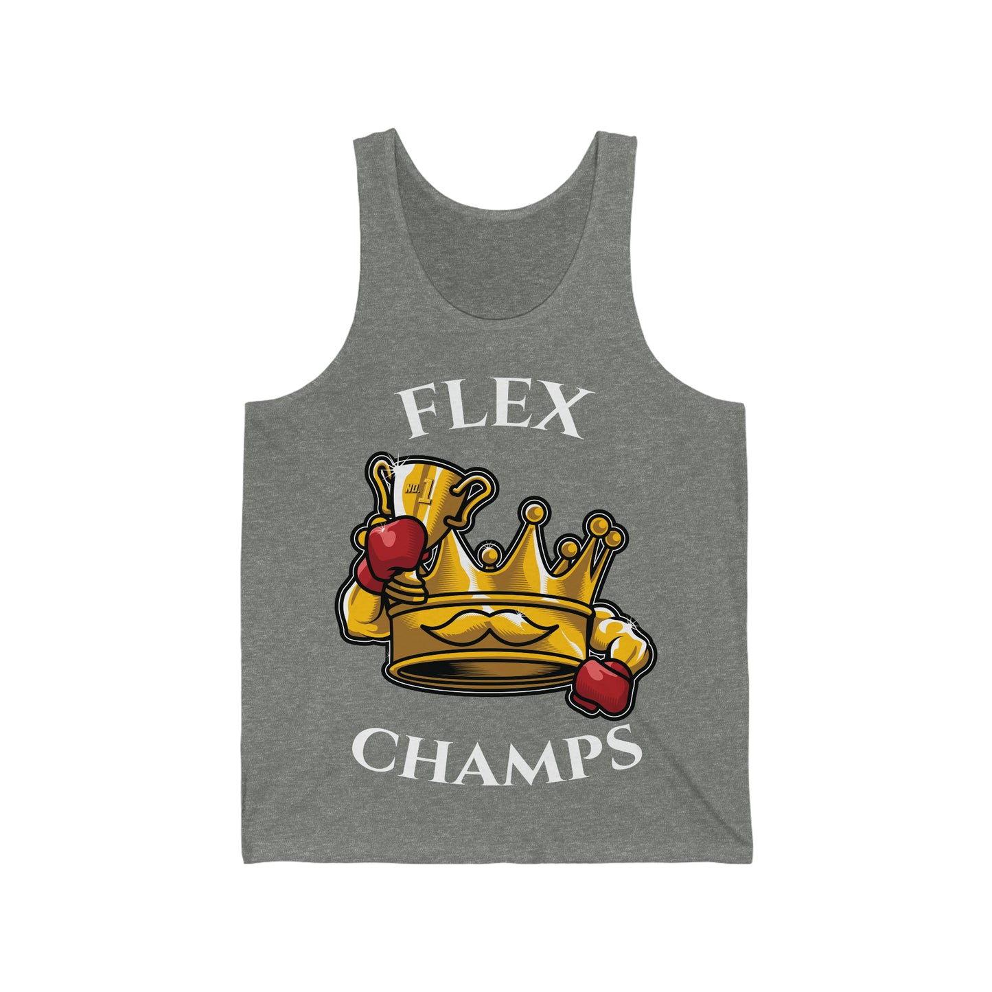 FLEX CHAMPS - PREMIUM SOFT - Unisex Jersey Tank (Bella+Canvas 3480)
