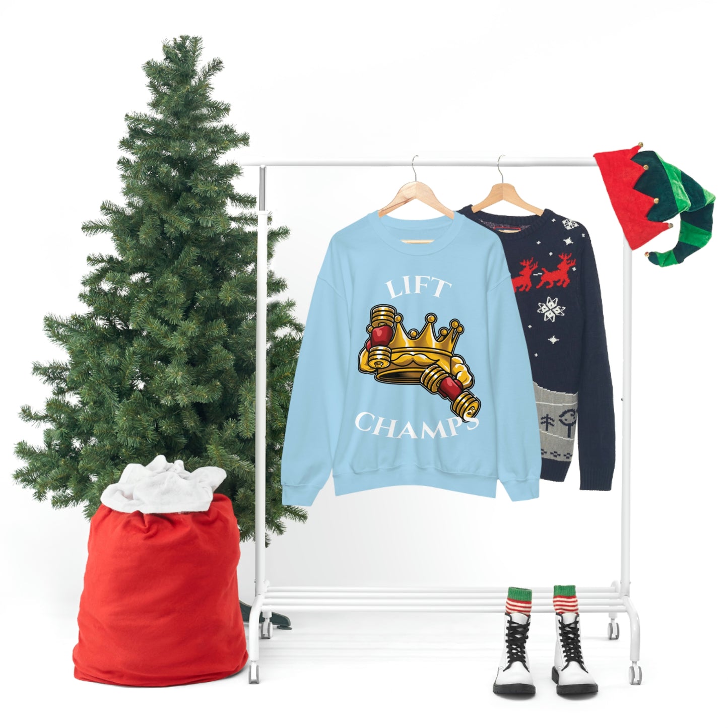 Lift Champs! - Unisex Heavy Blend™ Crewneck Sweatshirt