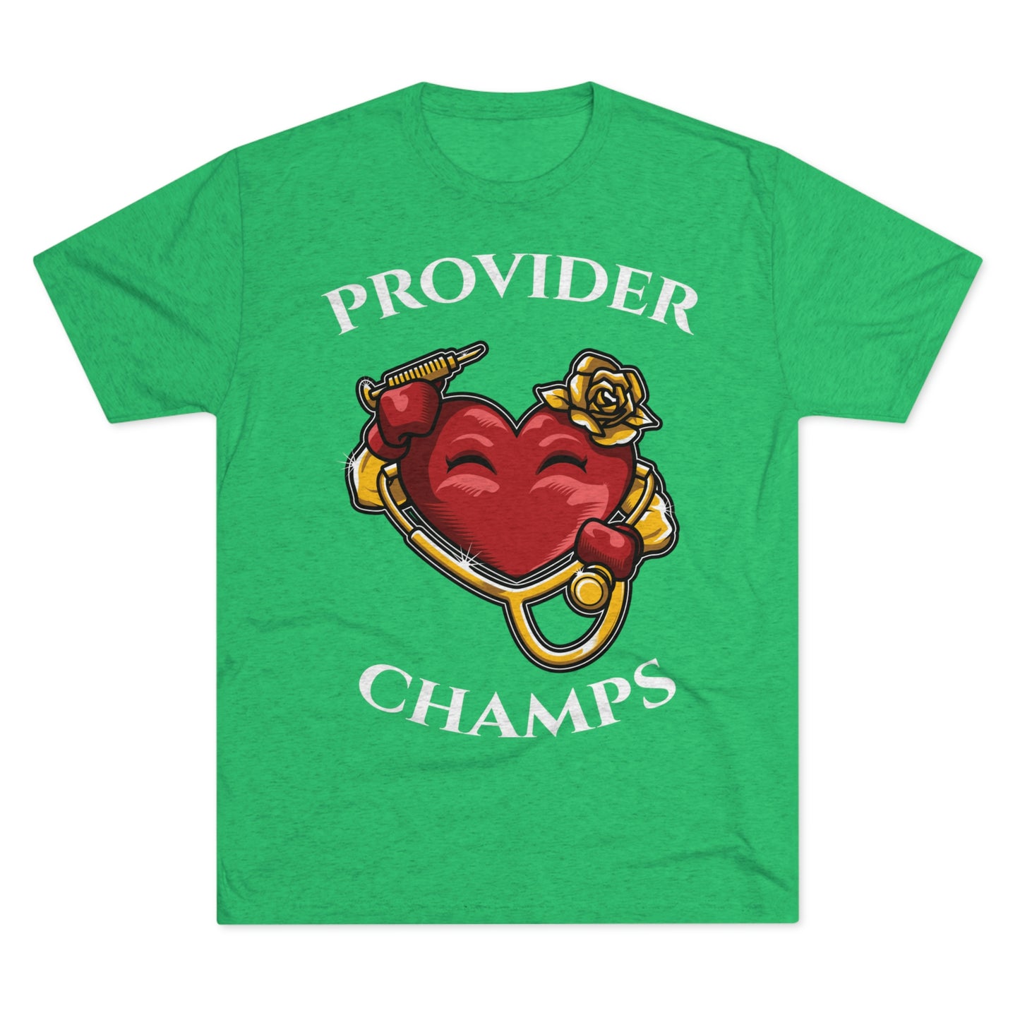 PROVIDER CHAMPS - PREMIUM SOFT - Unisex Tri-Blend Crew Tee (Next Level 6010)