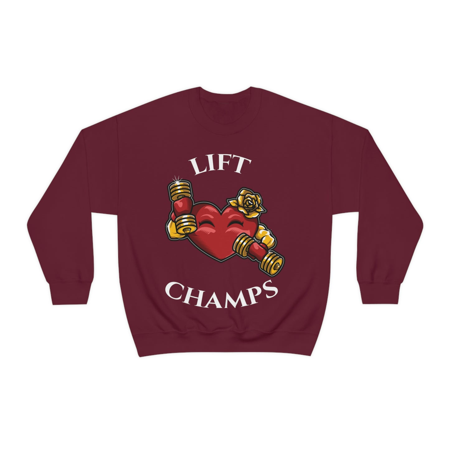 Lift Champs! - Unisex Heavy Blend™ Crewneck Sweatshirt