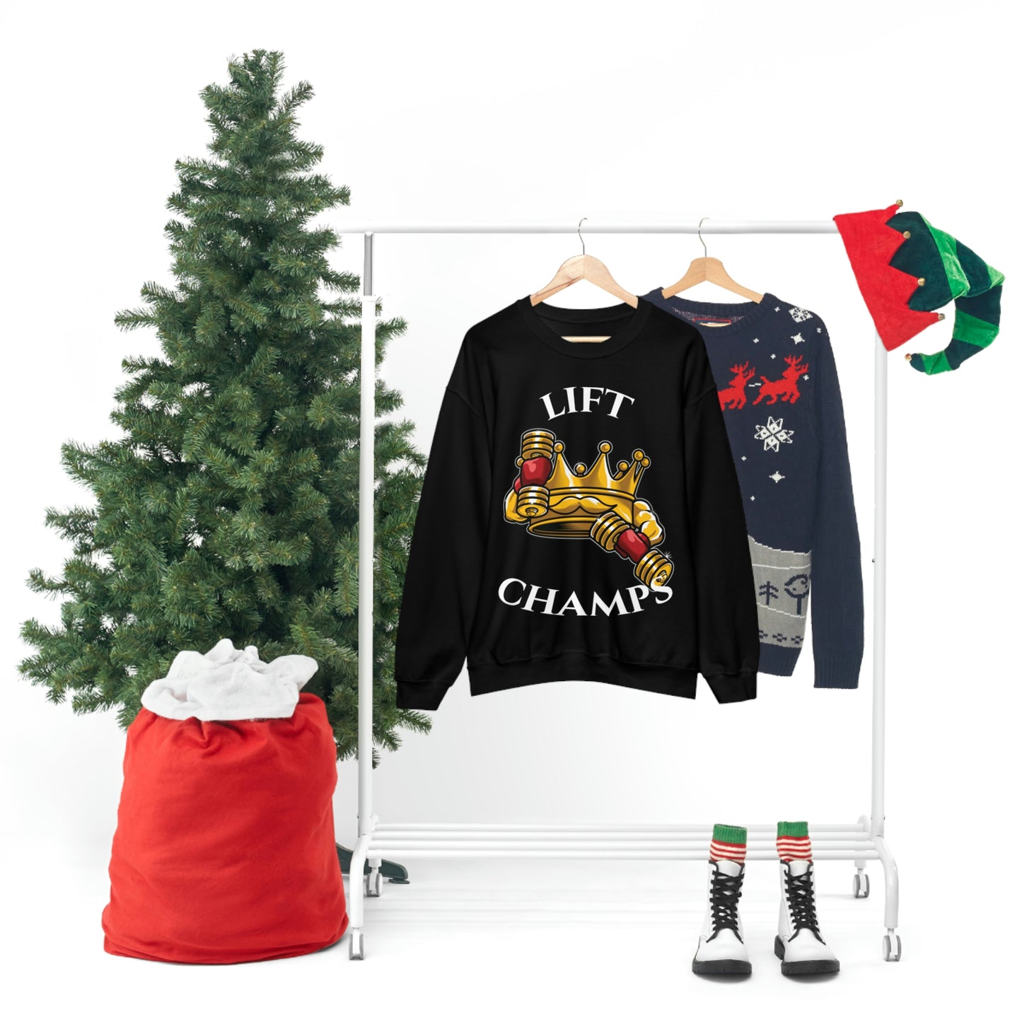 Lift Champs! - Unisex Heavy Blend™ Crewneck Sweatshirt