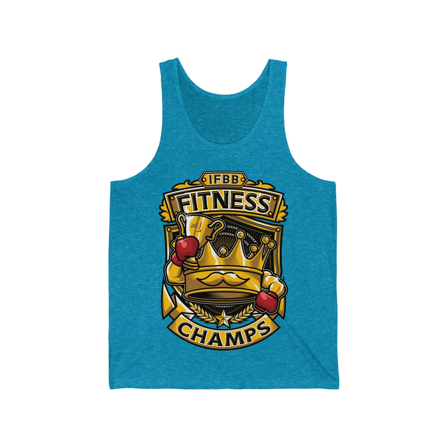 IFBB FITNESS CHAMPS - PREMIUM SOFT - Unisex Jersey Tank (Bella+Canvas 3480)