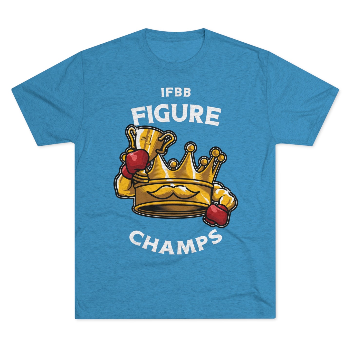 IFBB FIGURE CHAMPS (v2) - PREMIUM SOFT - Unisex Tri-Blend Crew Tee (Next Level 6010)