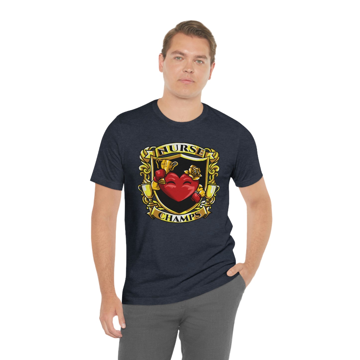 Nurse Champs! - Unisex Jersey Short Sleeve Tee (Bella+Canvas)