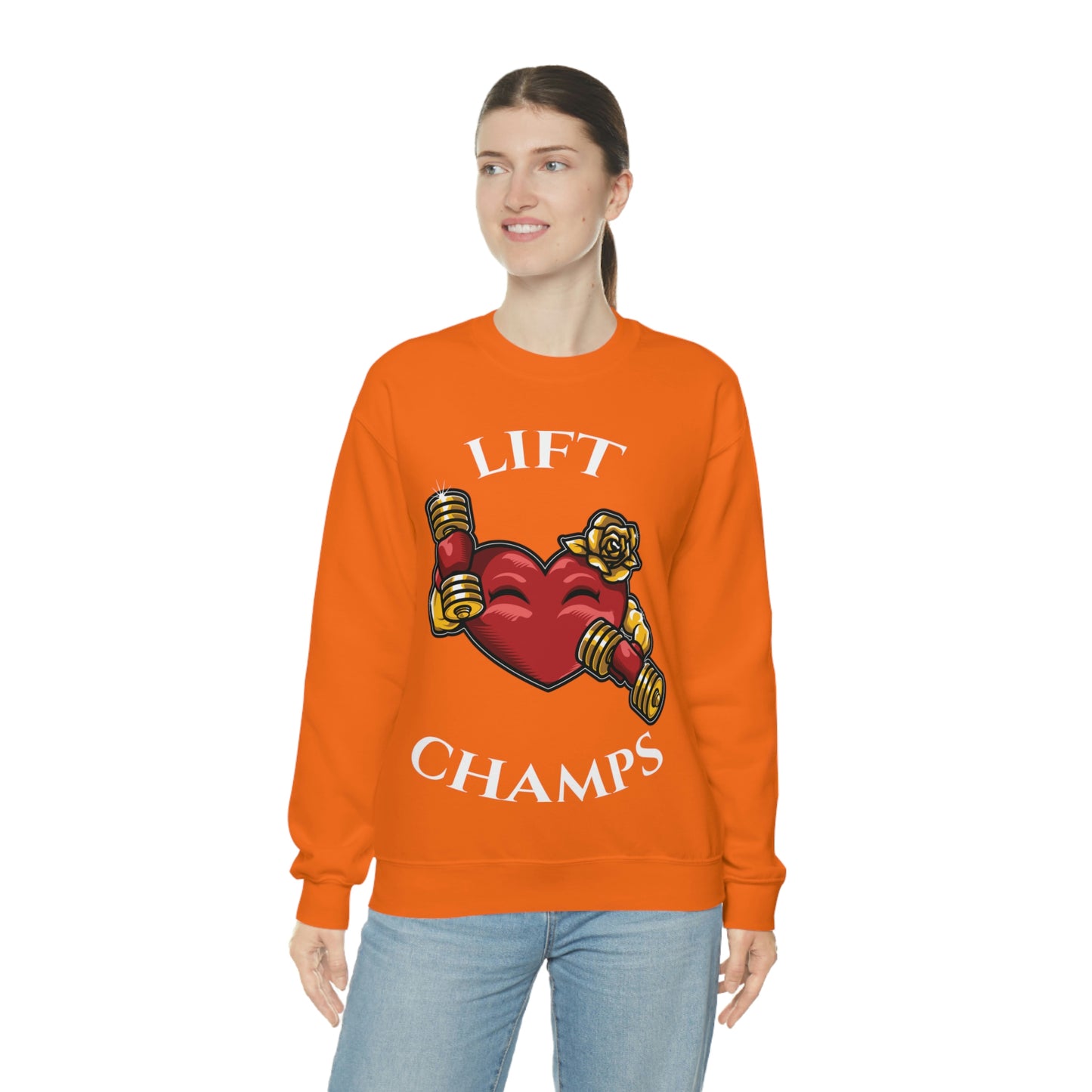 Lift Champs! - Unisex Heavy Blend™ Crewneck Sweatshirt