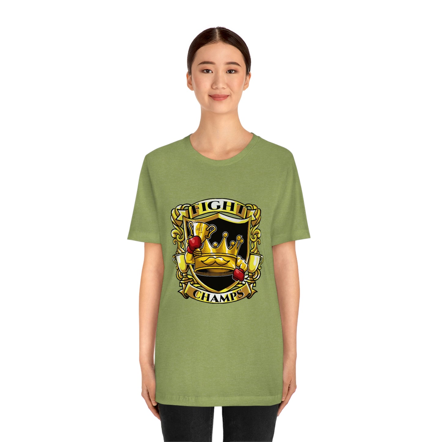 Fight Champs! Unisex Jersey Short Sleeve Tee (Bella+Canvas)