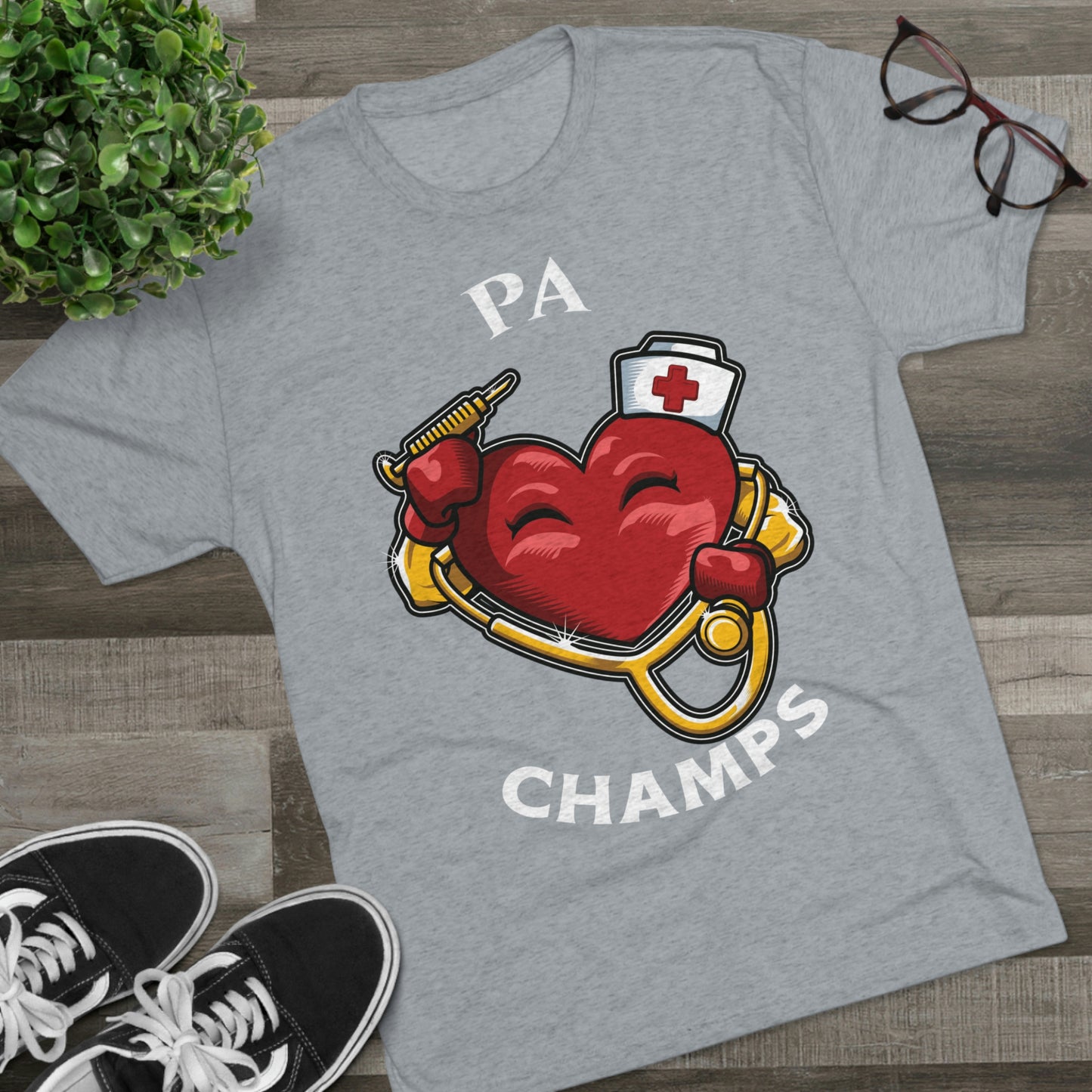 PA CHAMPS - PREMIUM SOFT - Unisex Tri-Blend Crew Tee (Next Level 6010)