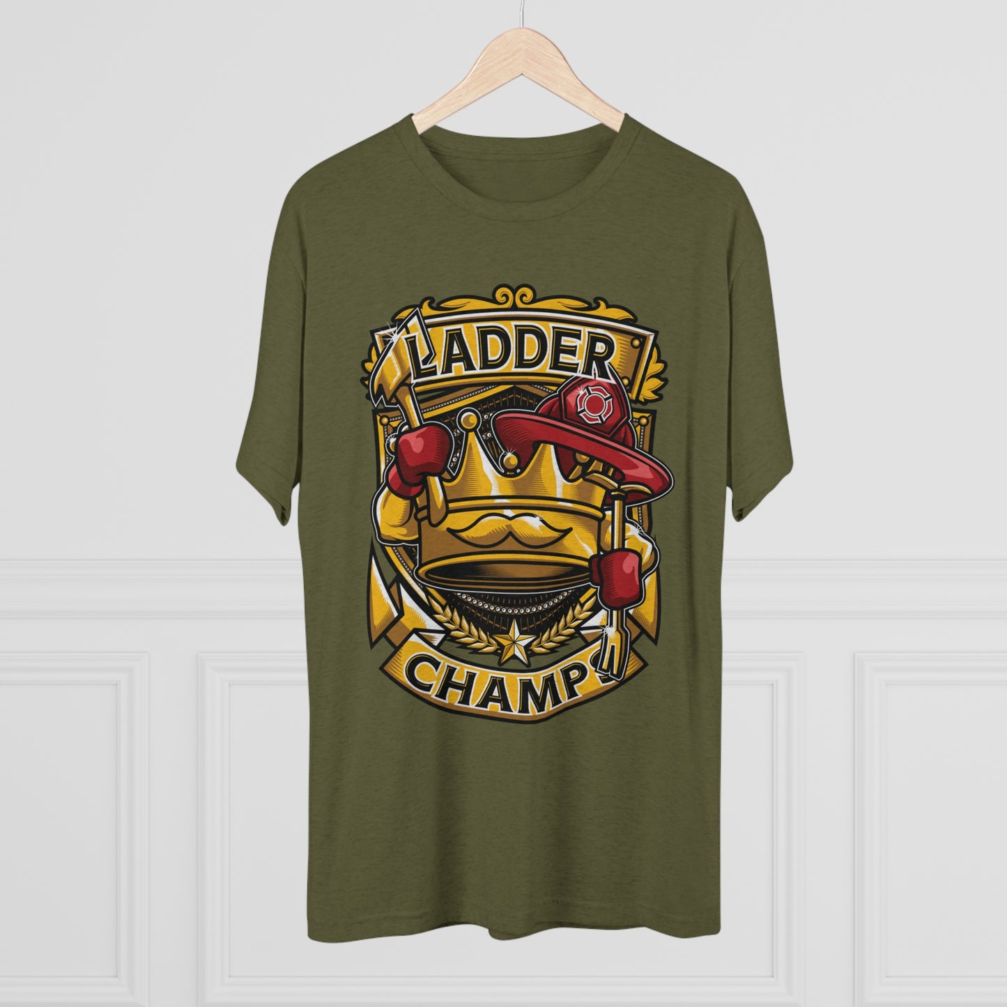 LADDER CHAMPS - PREMIUM SOFT - Unisex Tri-Blend Crew Tee (Next Level 6010)