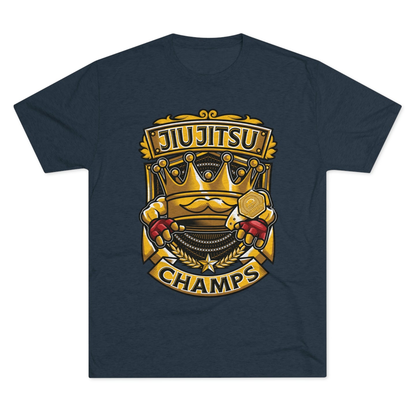 JIUJITSU CHAMPS - PREMIUM SOFT - Unisex Tri-Blend Crew Tee (Next Level 6010)