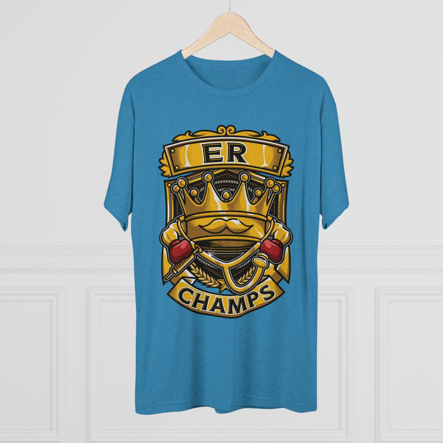 ER CHAMPS - PREMIUM SOFT - Unisex Tri-Blend Crew Tee (Next Level 6010)