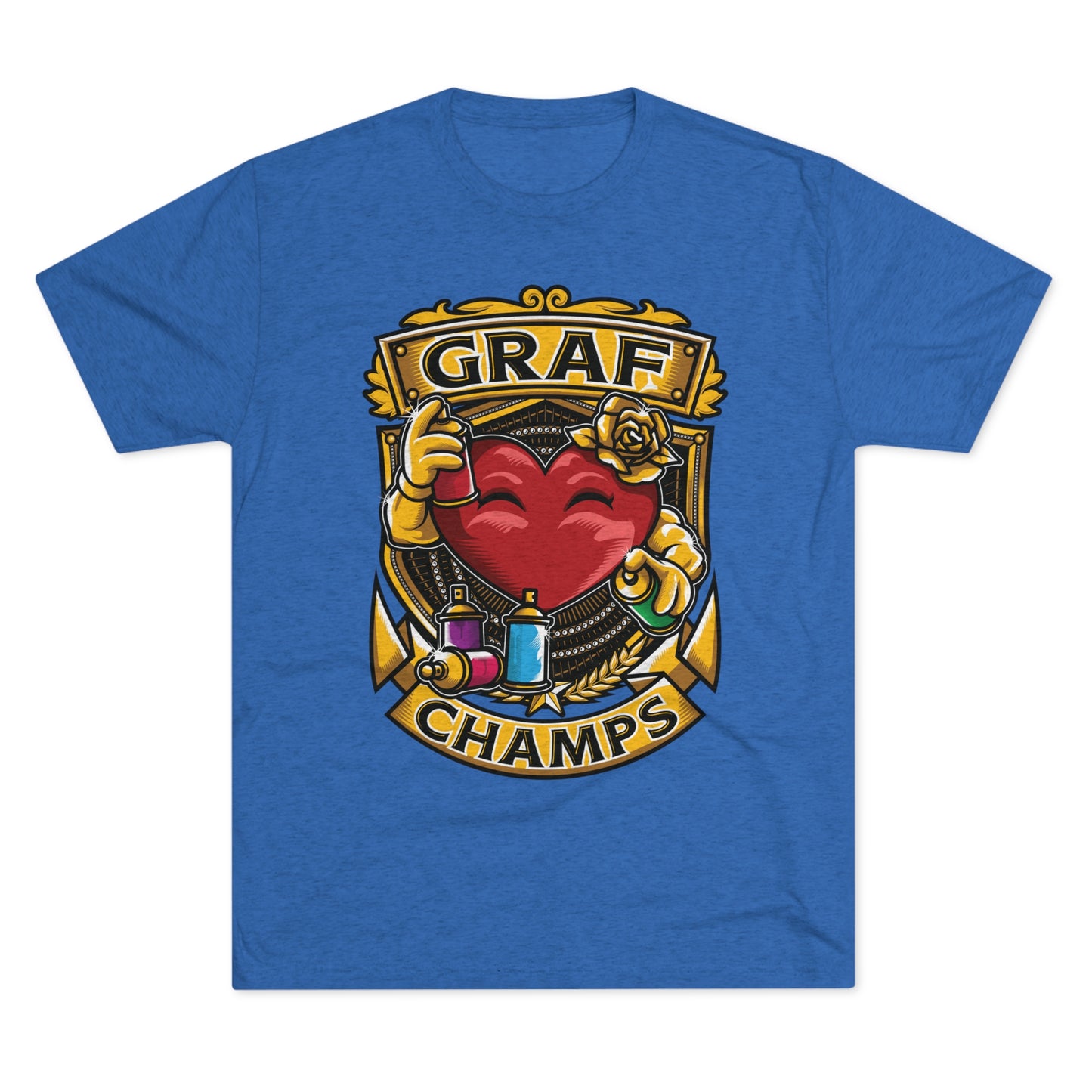 GRAF CHAMPS - PREMIUM SOFT - Unisex Tri-Blend Crew Tee (Next Level 6010)