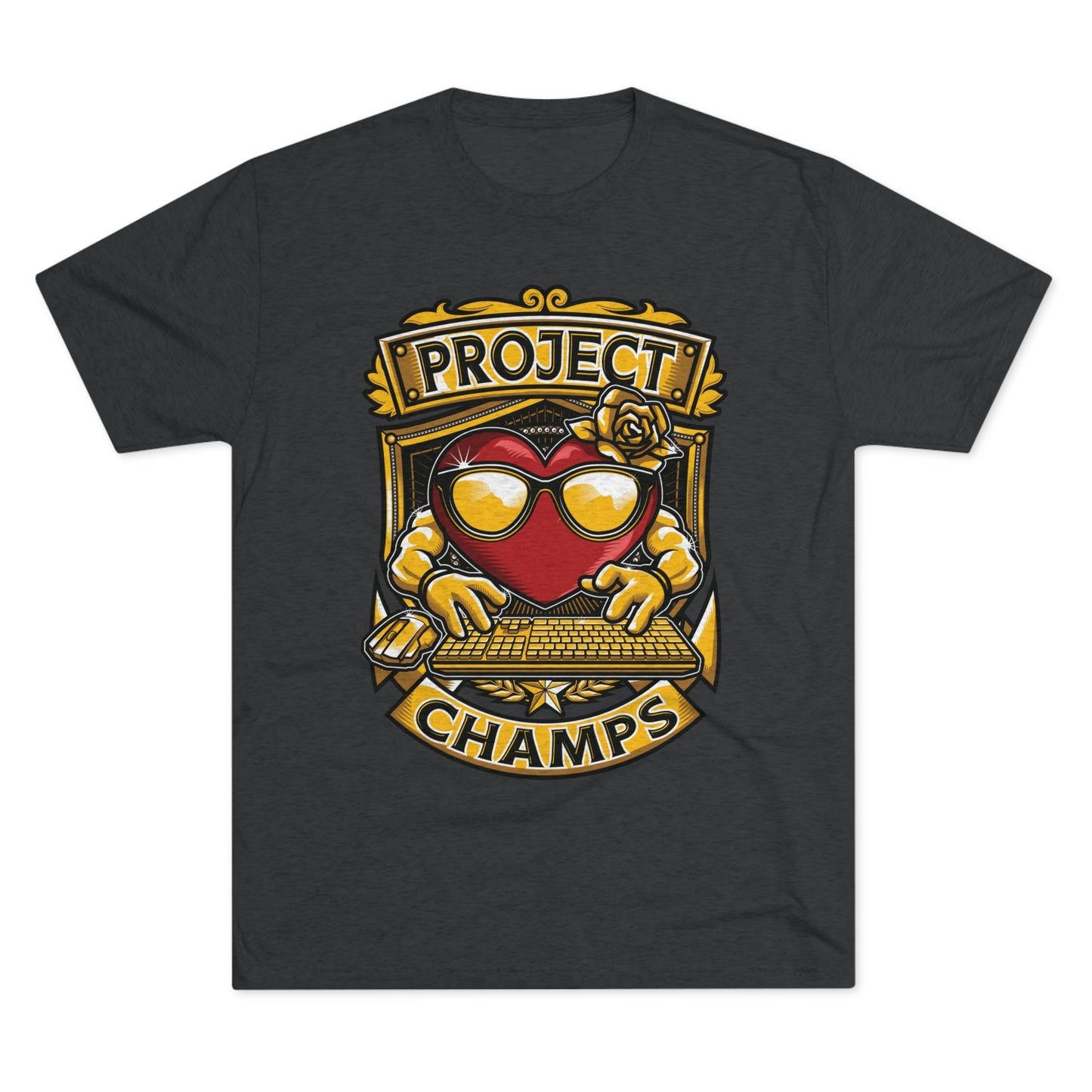 PROJECT CHAMPS - PREMIUM SOFT - Unisex Tri-Blend Crew Tee (Next Level 6010)
