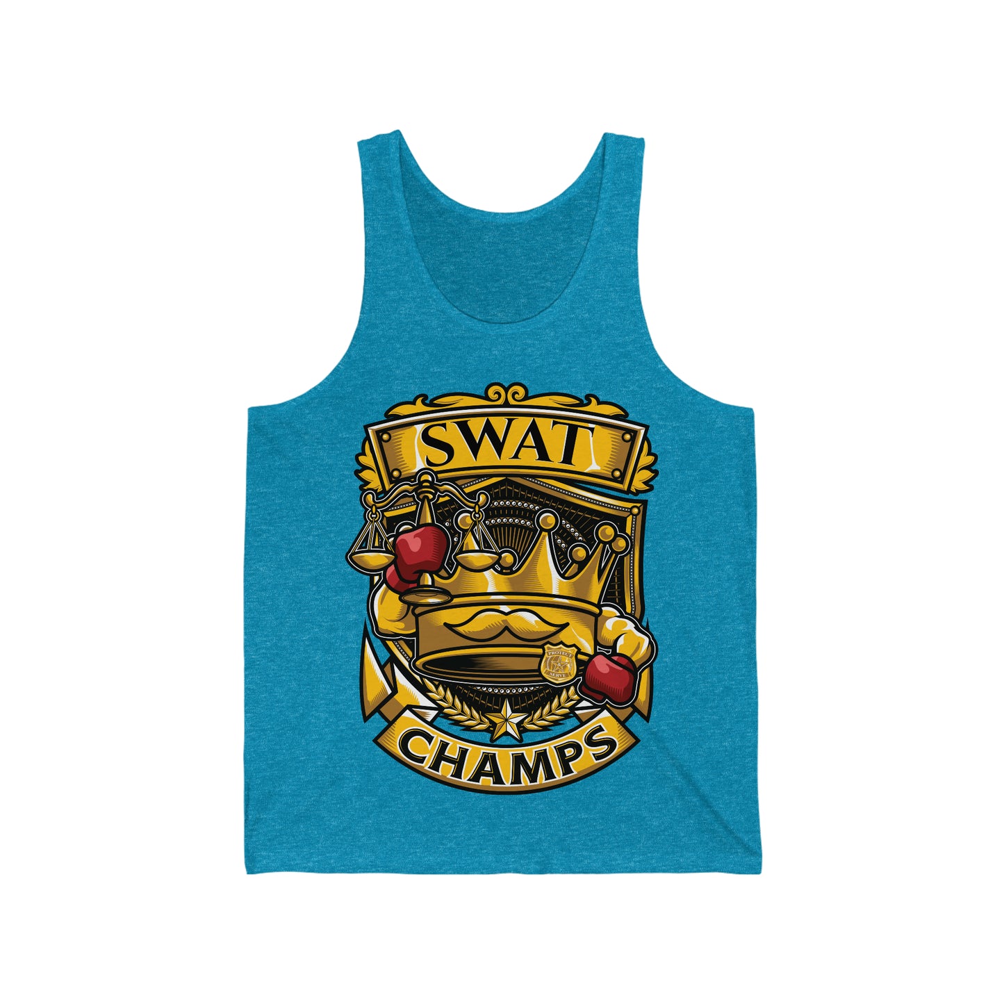 SWAT CHAMPS - PREMIUM SOFT - Unisex Jersey Tank (Bella+Canvas 3480)