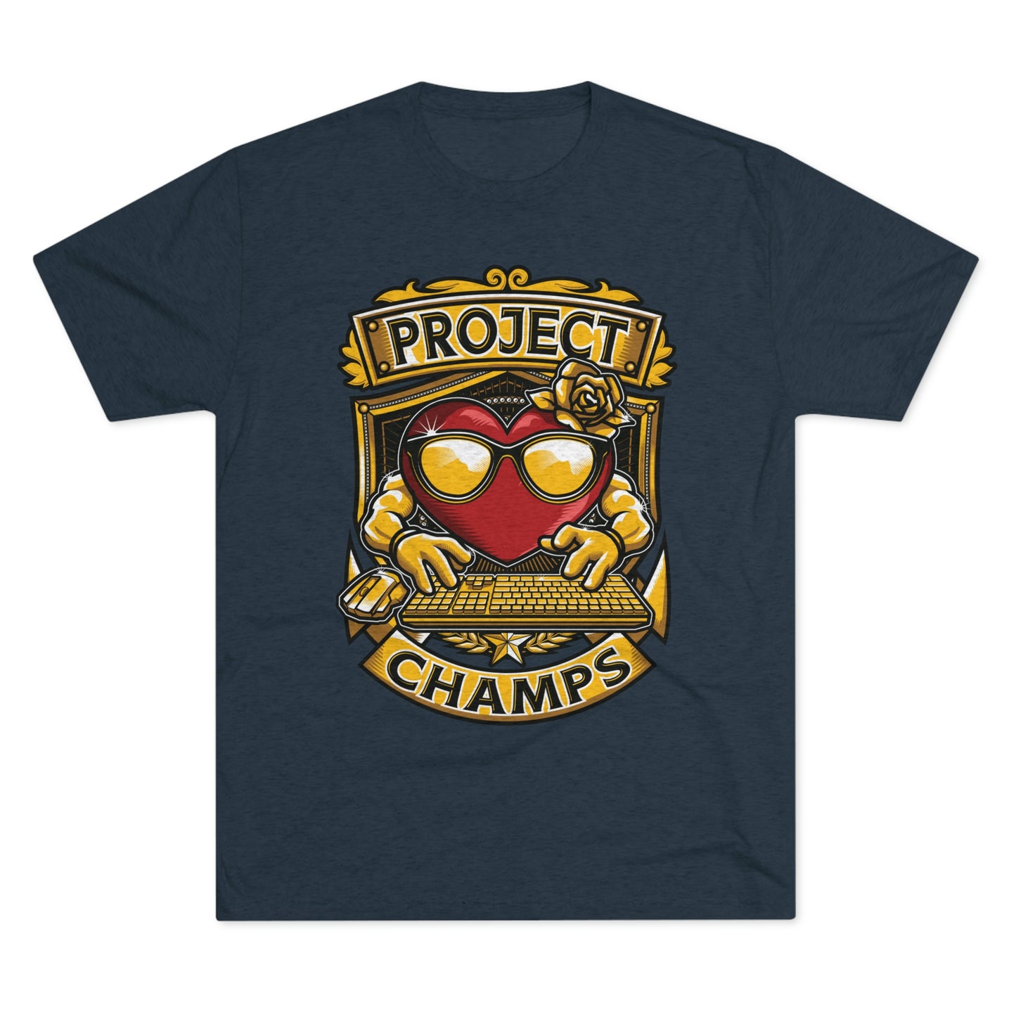 PROJECT CHAMPS - PREMIUM SOFT - Unisex Tri-Blend Crew Tee (Next Level 6010)