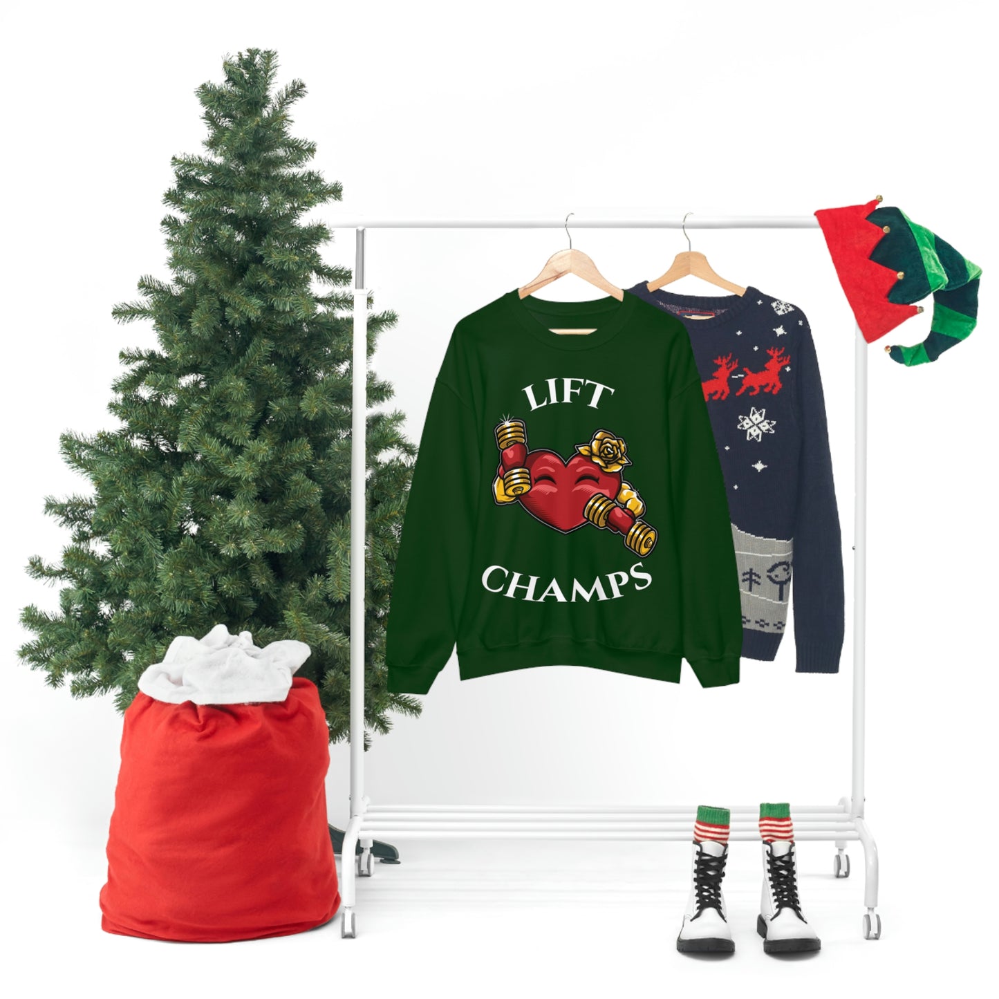 Lift Champs! - Unisex Heavy Blend™ Crewneck Sweatshirt