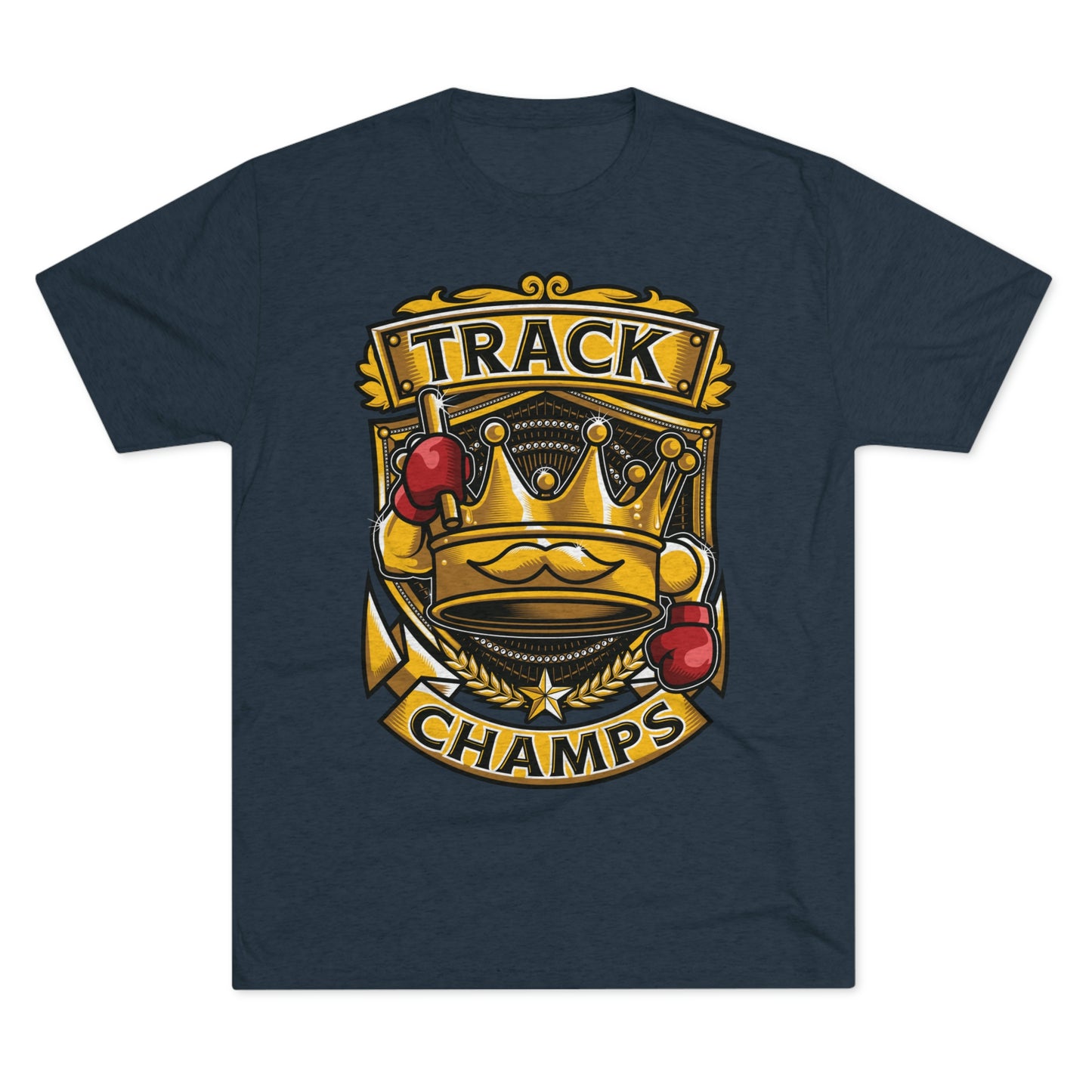 TRACK CHAMPS - PREMIUM SOFT - Unisex Tri-Blend Crew Tee (Next Level 6010)