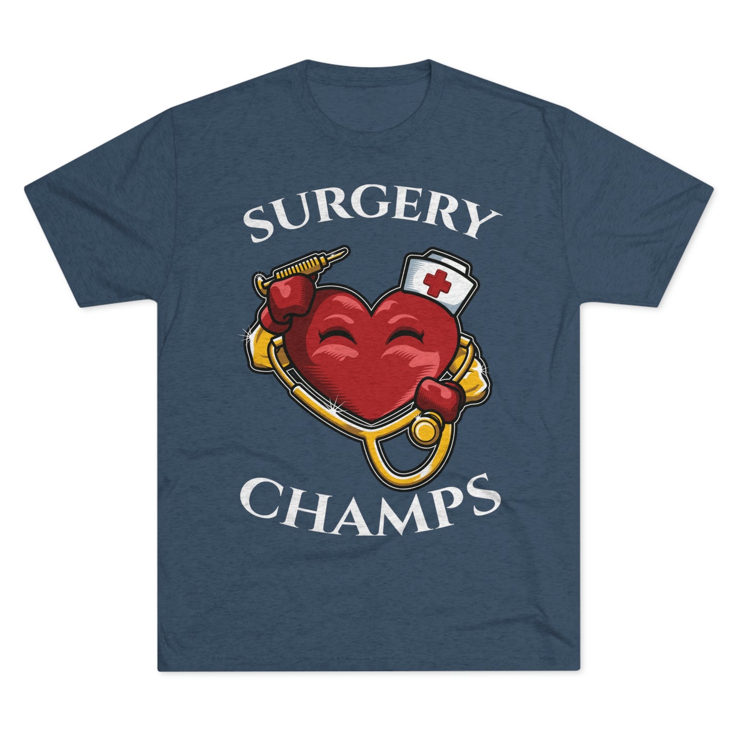 SURGERY CHAMPS - PREMIUM SOFT - Unisex Tri-Blend Crew Tee (Next Level 6010)