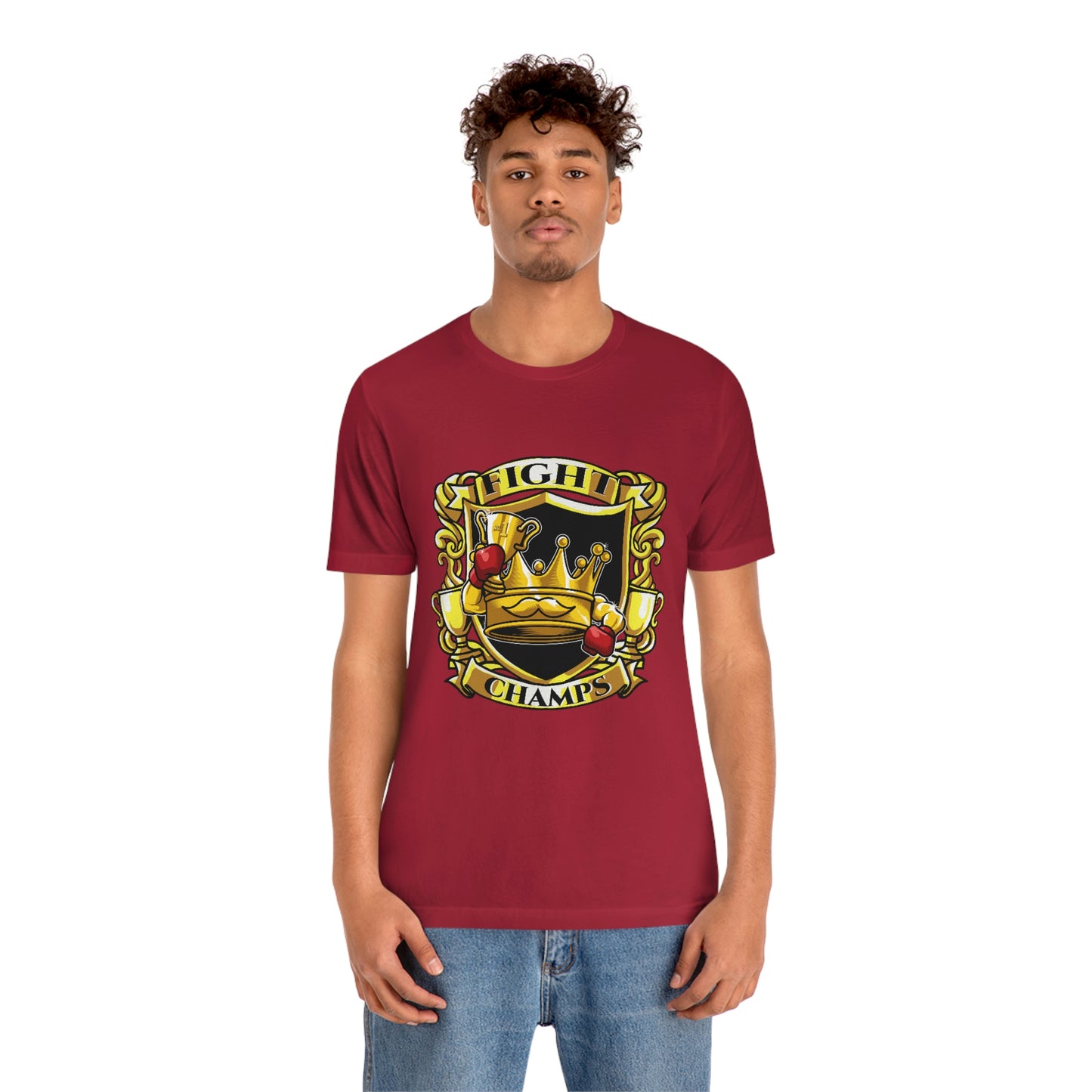 Fight Champs! Unisex Jersey Short Sleeve Tee (Bella+Canvas)