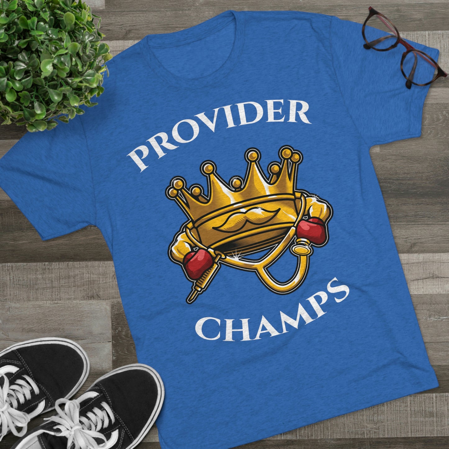 PROVIDER CHAMPS - PREMIUM SOFT - Unisex Tri-Blend Crew Tee (Next Level 6010)