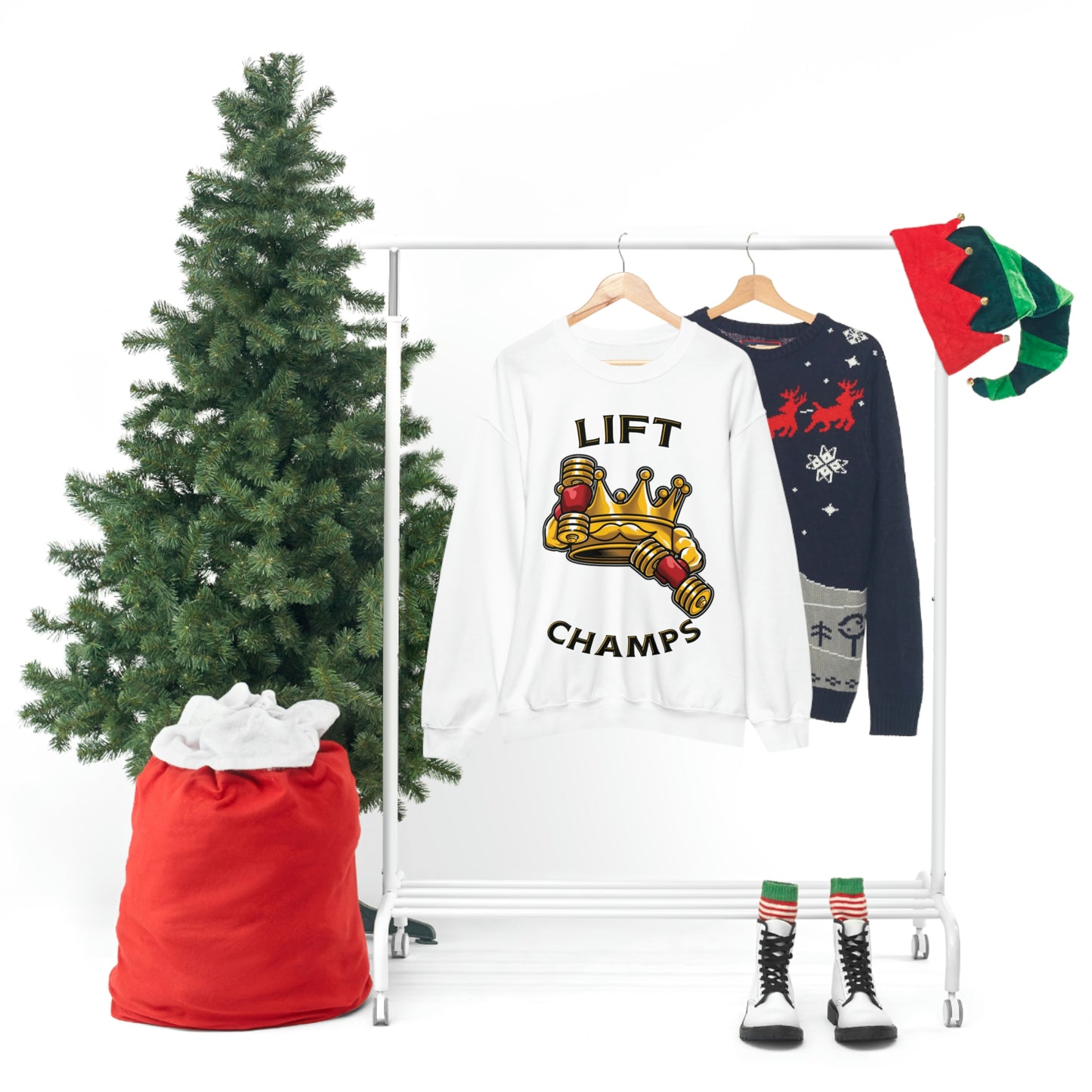 Lift Champs! - Unisex Heavy Blend™ Crewneck Sweatshirt