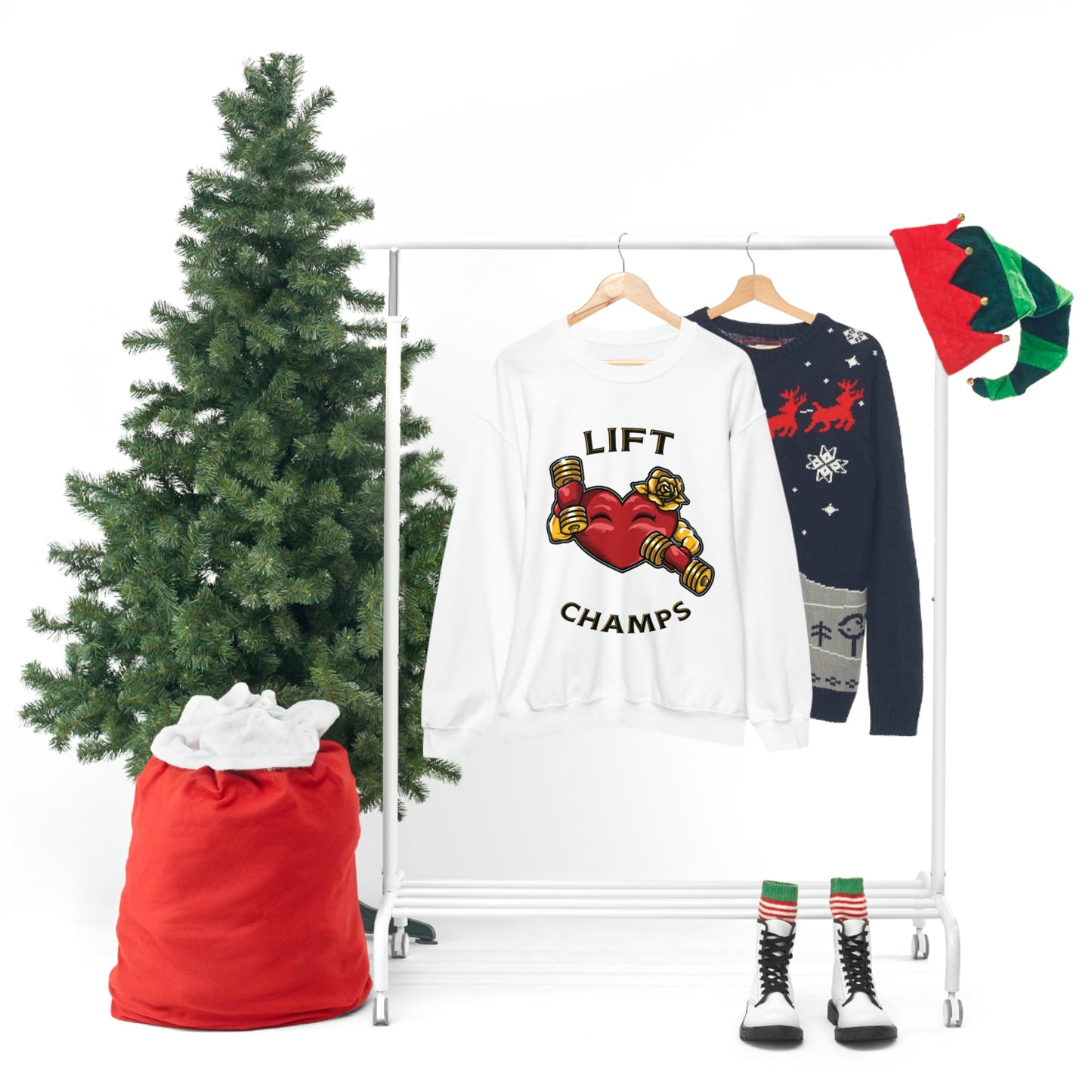 Lift Champs! - Unisex Heavy Blend™ Crewneck Sweatshirt