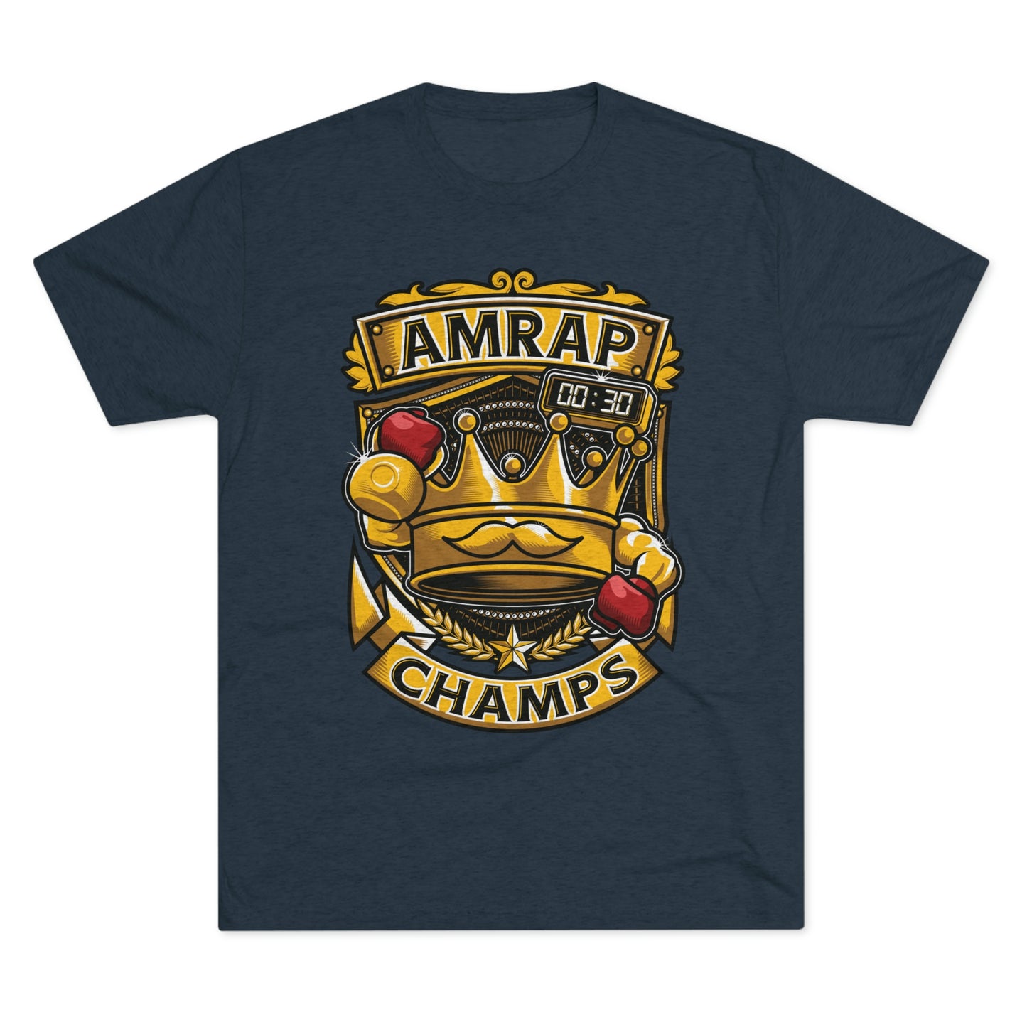 AMRAP CHAMPS - PREMIUM SOFT - Unisex Tri-Blend Crew Tee (Next Level 6010)