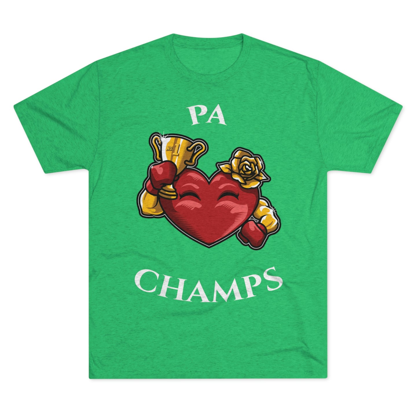 PA CHAMPS (Alternate Logo) - PREMIUM SOFT - Unisex Tri-Blend Crew Tee (Next Level 6010)