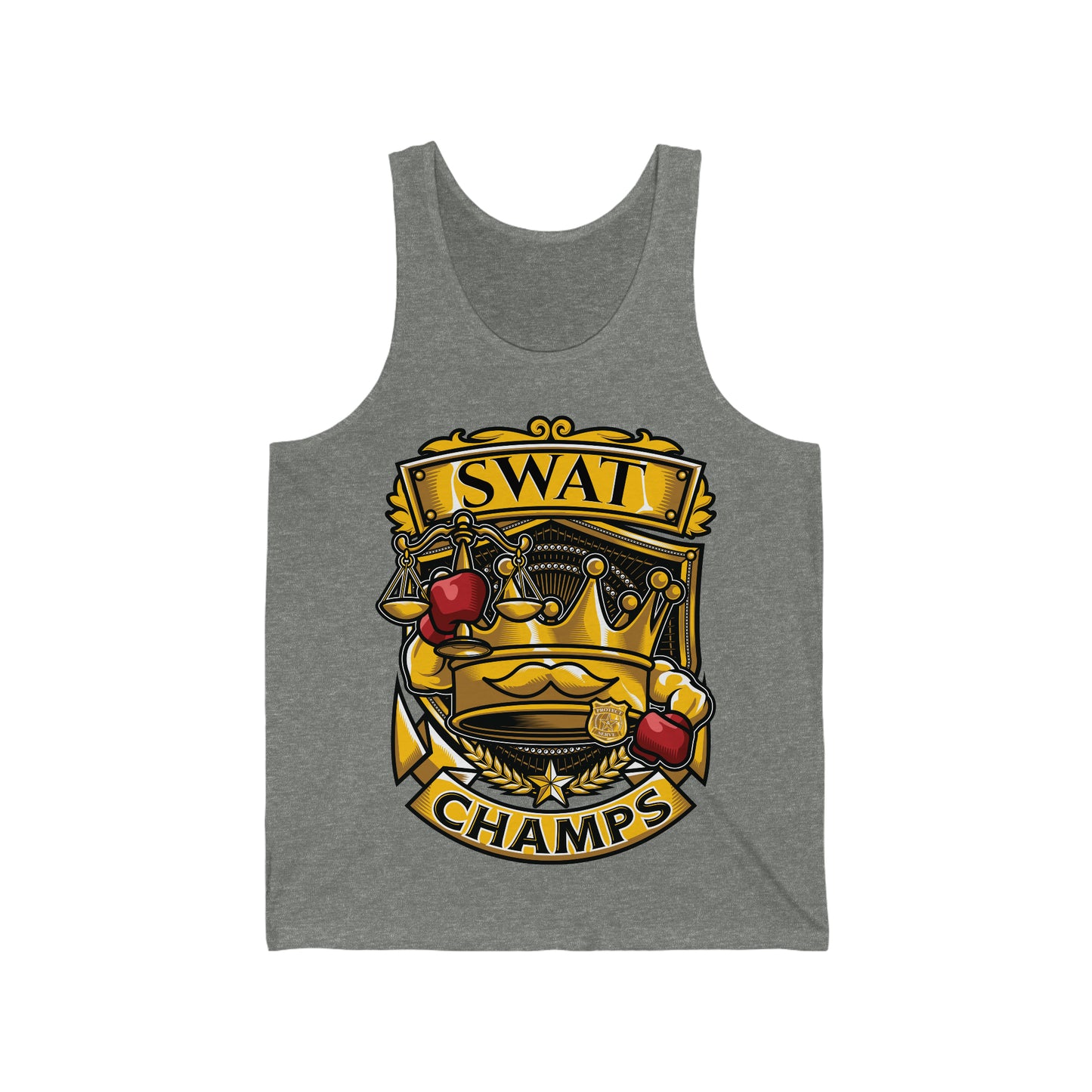 SWAT CHAMPS - PREMIUM SOFT - Unisex Jersey Tank (Bella+Canvas 3480)