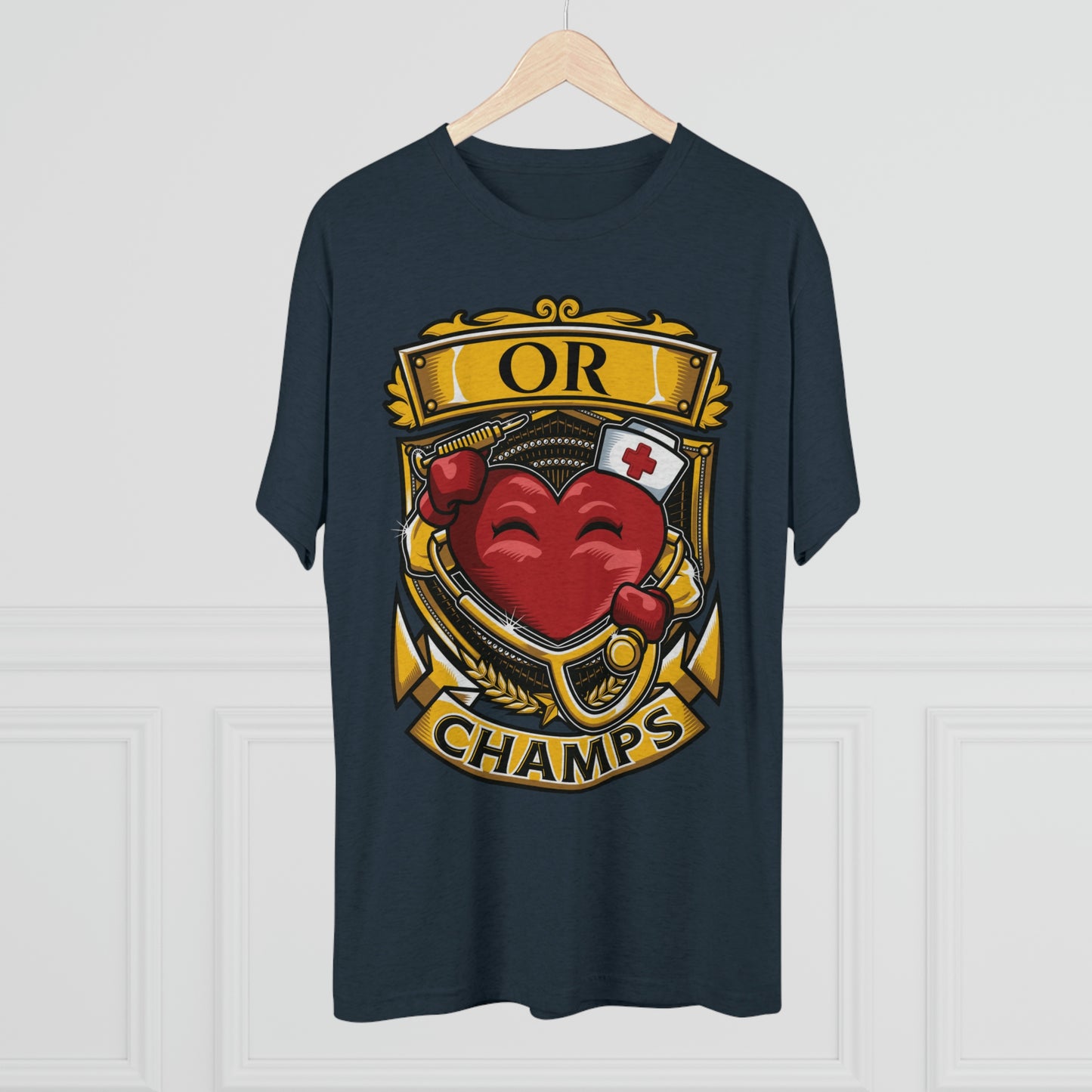OR CHAMPS - PREMIUM SOFT - Unisex Tri-Blend Crew Tee (Next Level 6010)