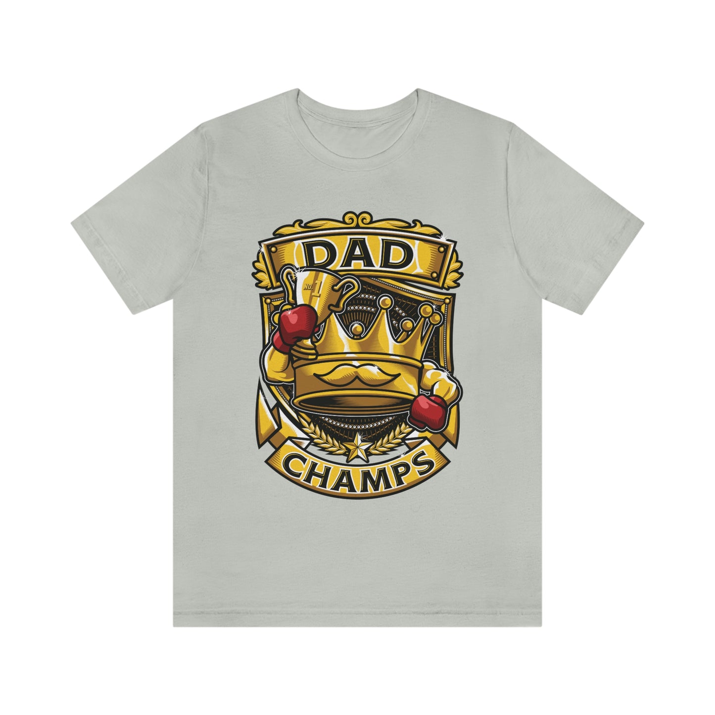 Dad Champs! - Unisex Jersey Short Sleeve Tee (Canvas-Bella)