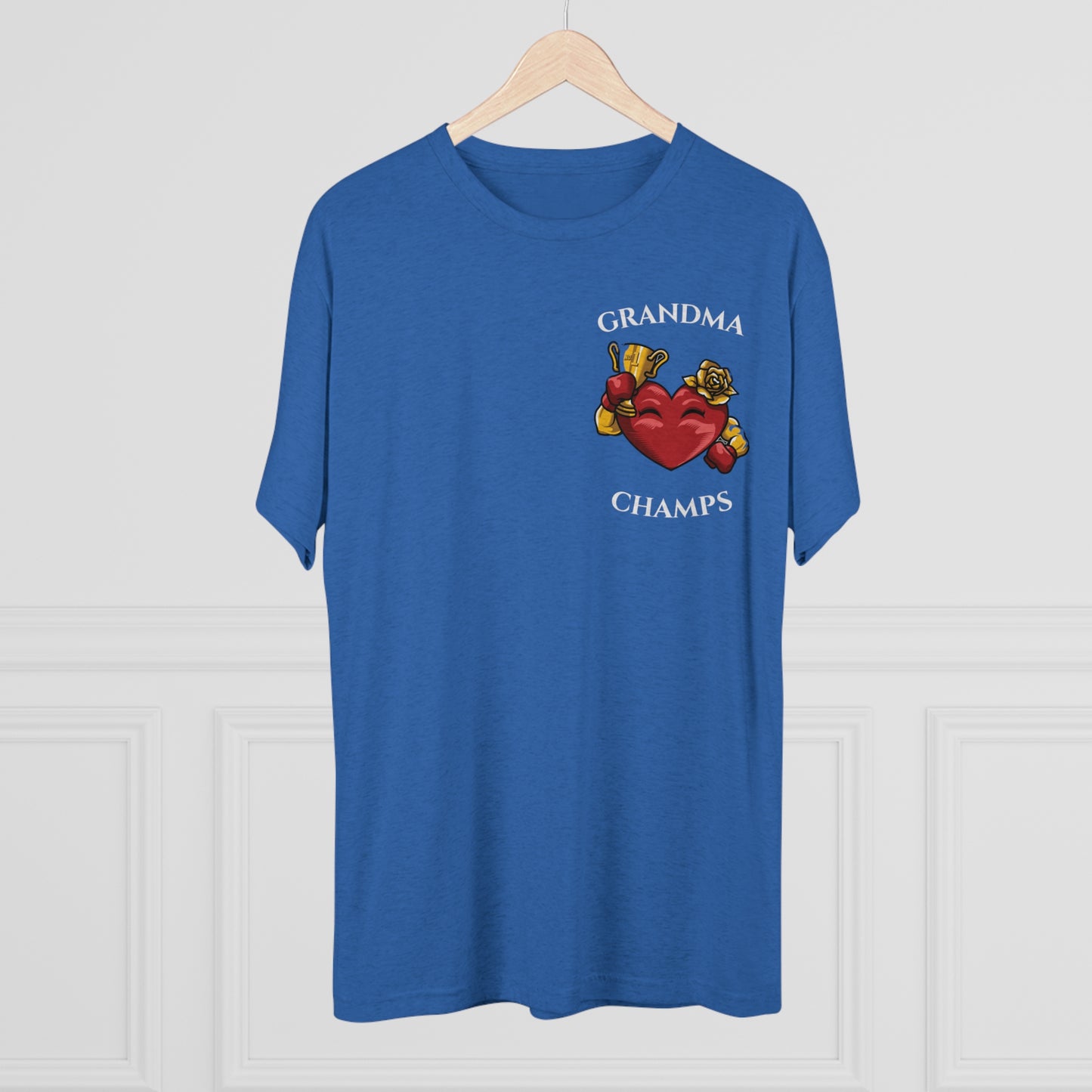 GRANDMA CHAMPS - PREMIUM SOFT - Unisex Tri-Blend Crew Tee (Next Level 6010)