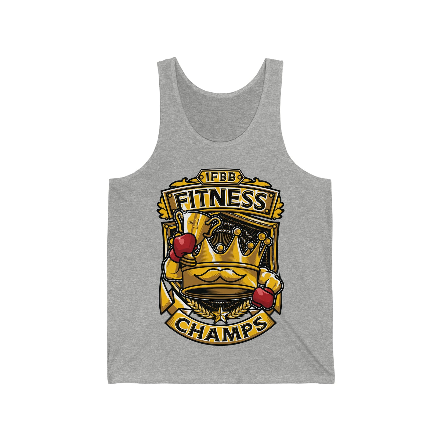 IFBB FITNESS CHAMPS - PREMIUM SOFT - Unisex Jersey Tank (Bella+Canvas 3480)
