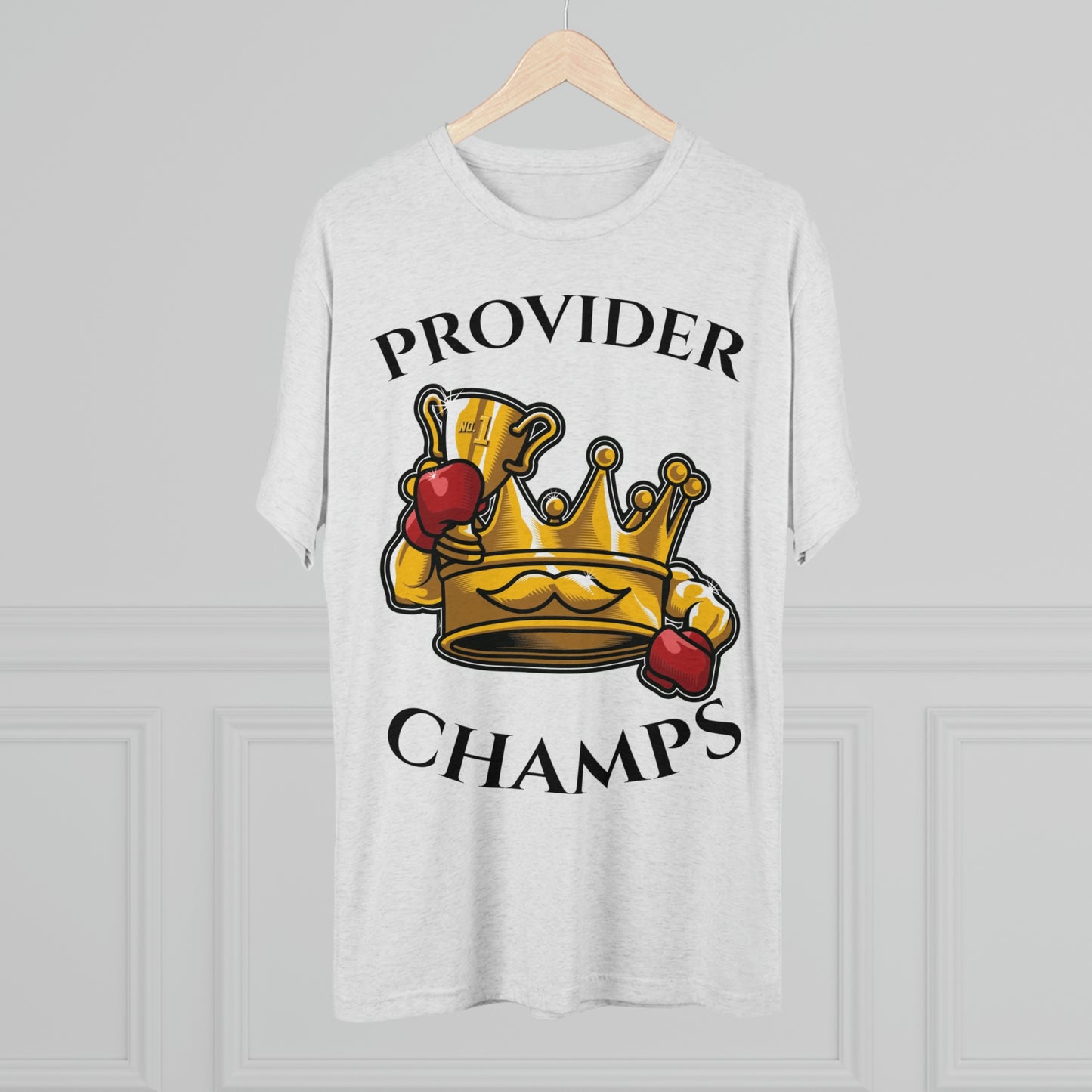 PROVIDER CHAMPS (Alternate Design) - PREMIUM SOFT - Unisex Tri-Blend Crew Tee (Next Level 6010)
