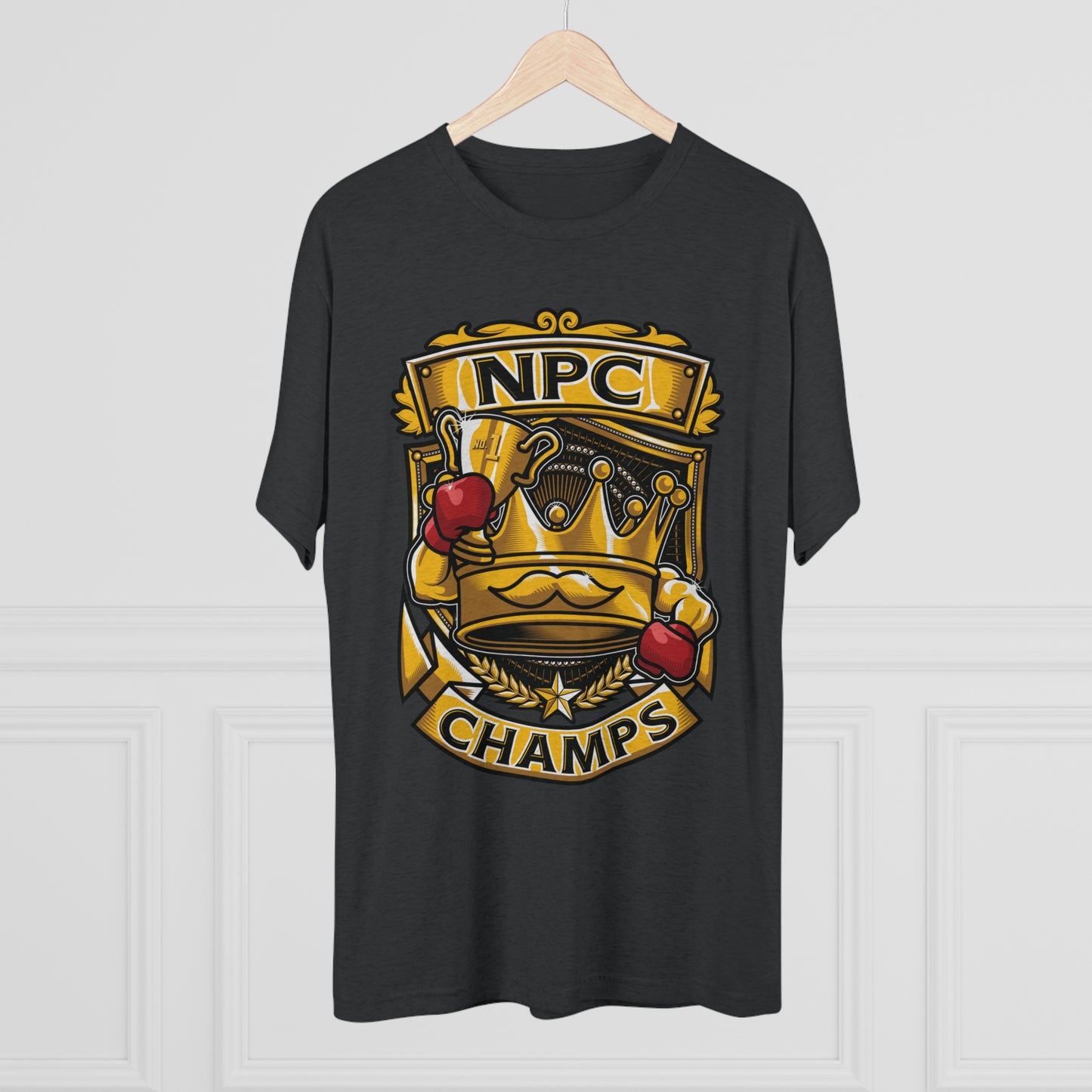 NPC CHAMPS - PREMIUM SOFT - Unisex Tri-Blend Crew Tee (Next Level 6010)