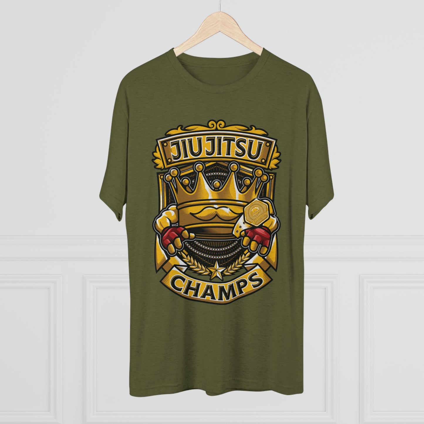 JIUJITSU CHAMPS - PREMIUM SOFT - Unisex Tri-Blend Crew Tee (Next Level 6010)