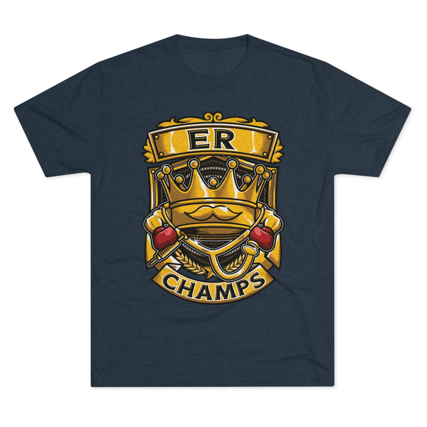 ER CHAMPS - PREMIUM SOFT - Unisex Tri-Blend Crew Tee (Next Level 6010)