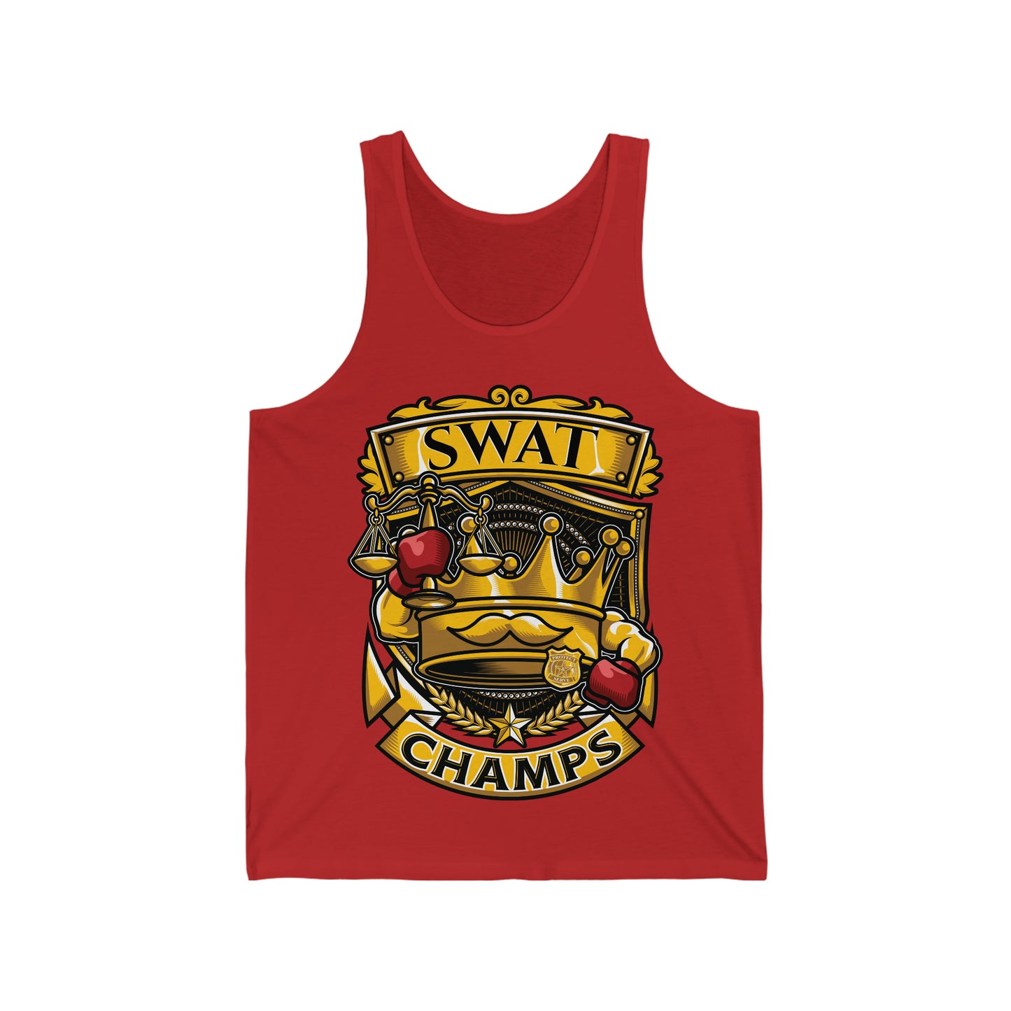 SWAT CHAMPS - PREMIUM SOFT - Unisex Jersey Tank (Bella+Canvas 3480)