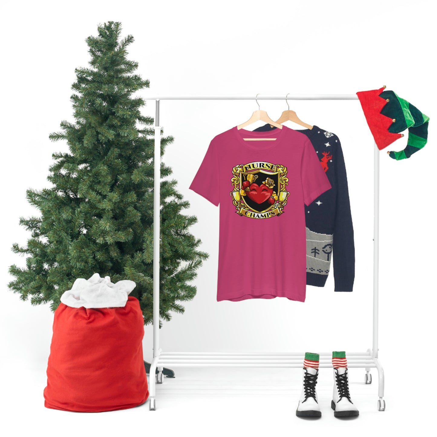 Nurse Champs! - Unisex Jersey Short Sleeve Tee (Bella+Canvas)
