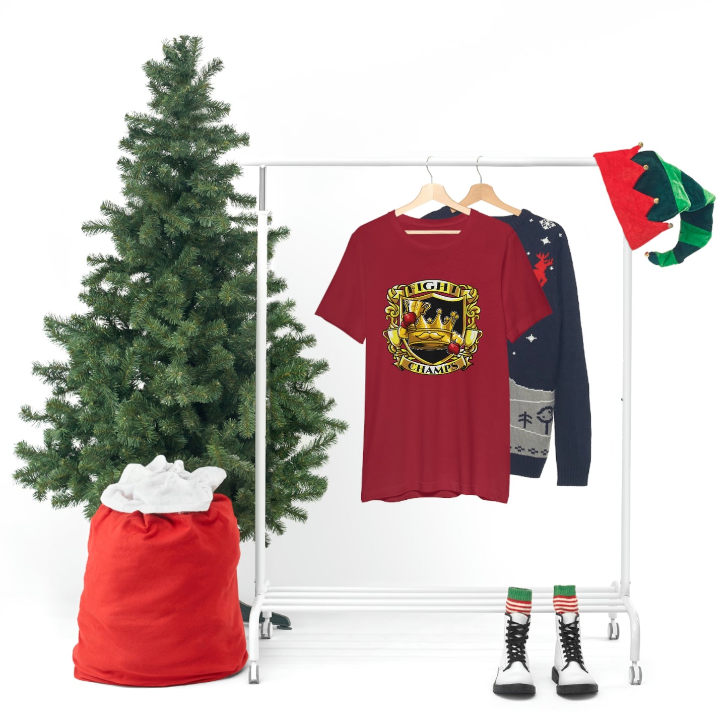 Fight Champs! Unisex Jersey Short Sleeve Tee (Bella+Canvas)