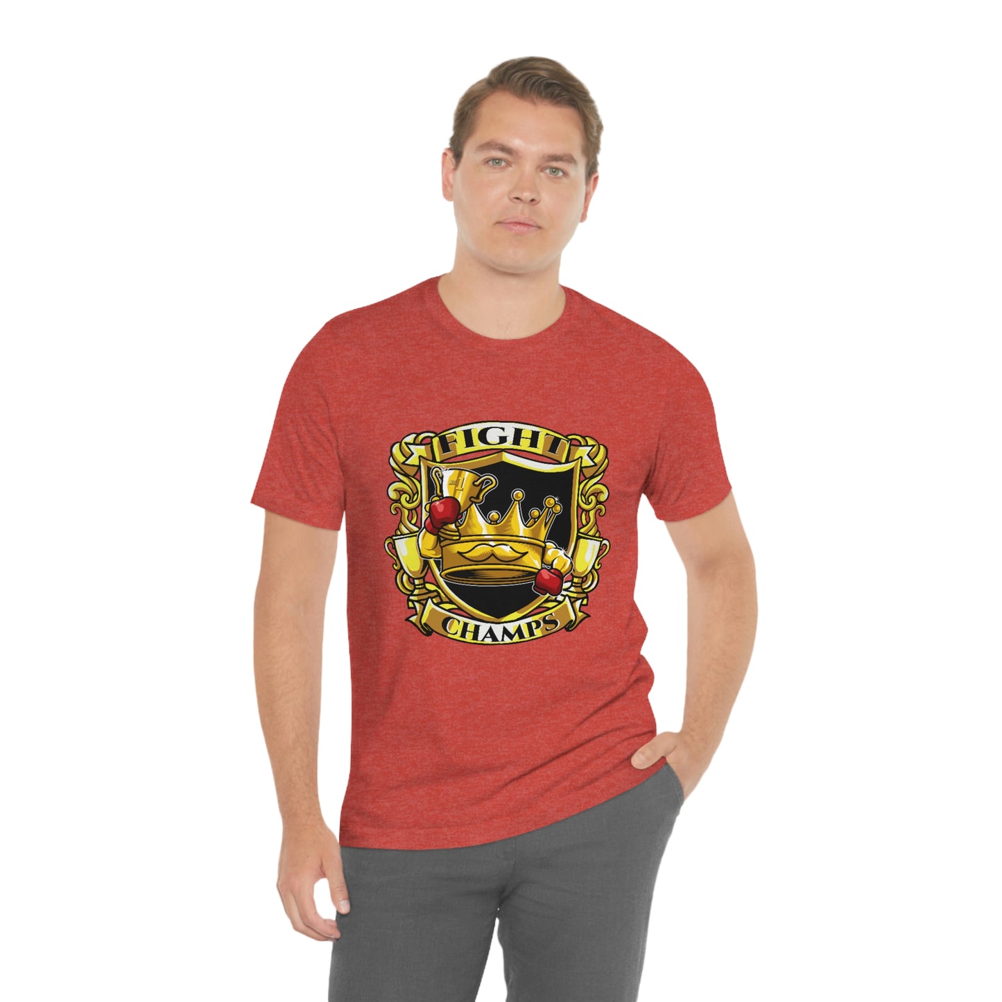 Fight Champs! Unisex Jersey Short Sleeve Tee (Bella+Canvas)
