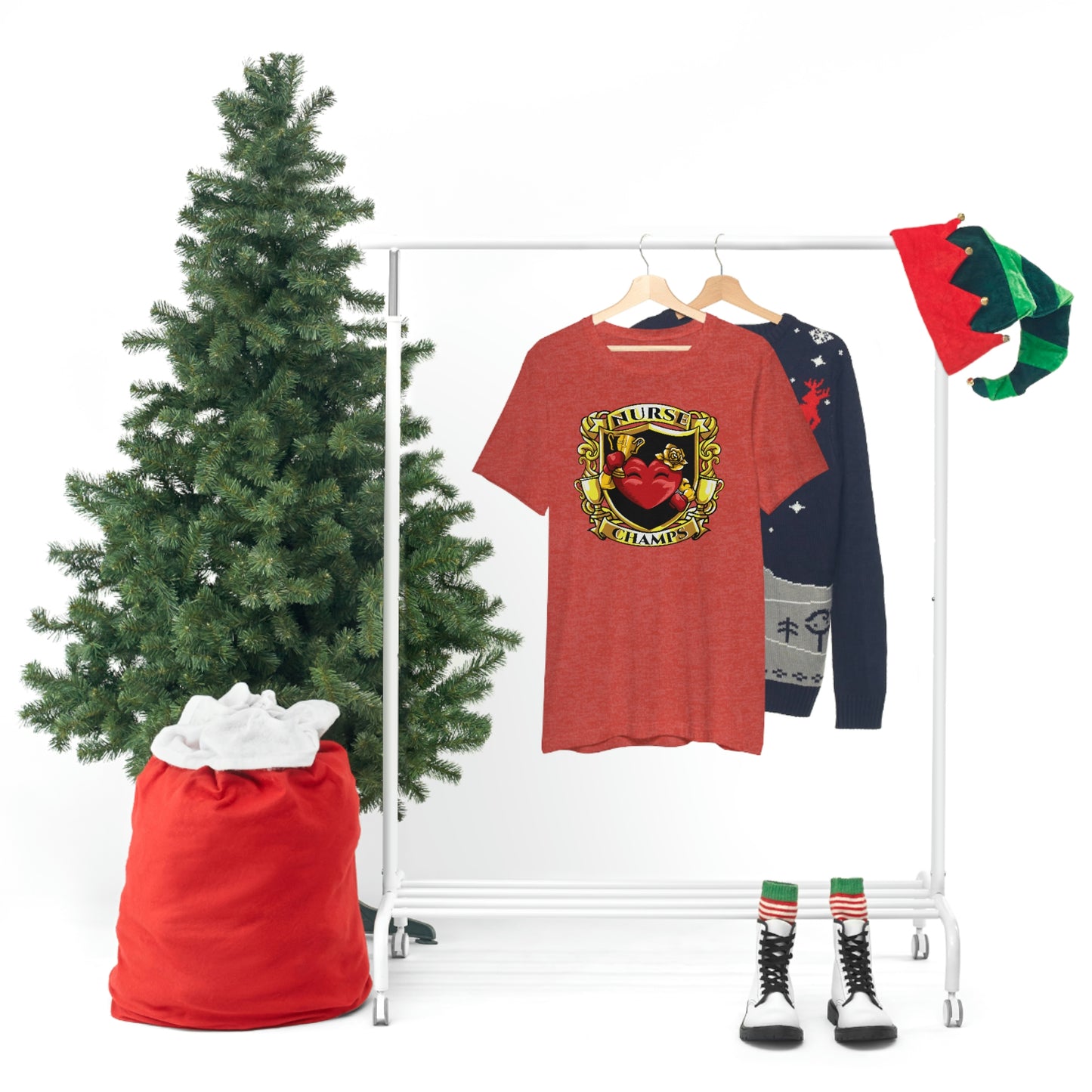 Nurse Champs! - Unisex Jersey Short Sleeve Tee (Bella+Canvas)