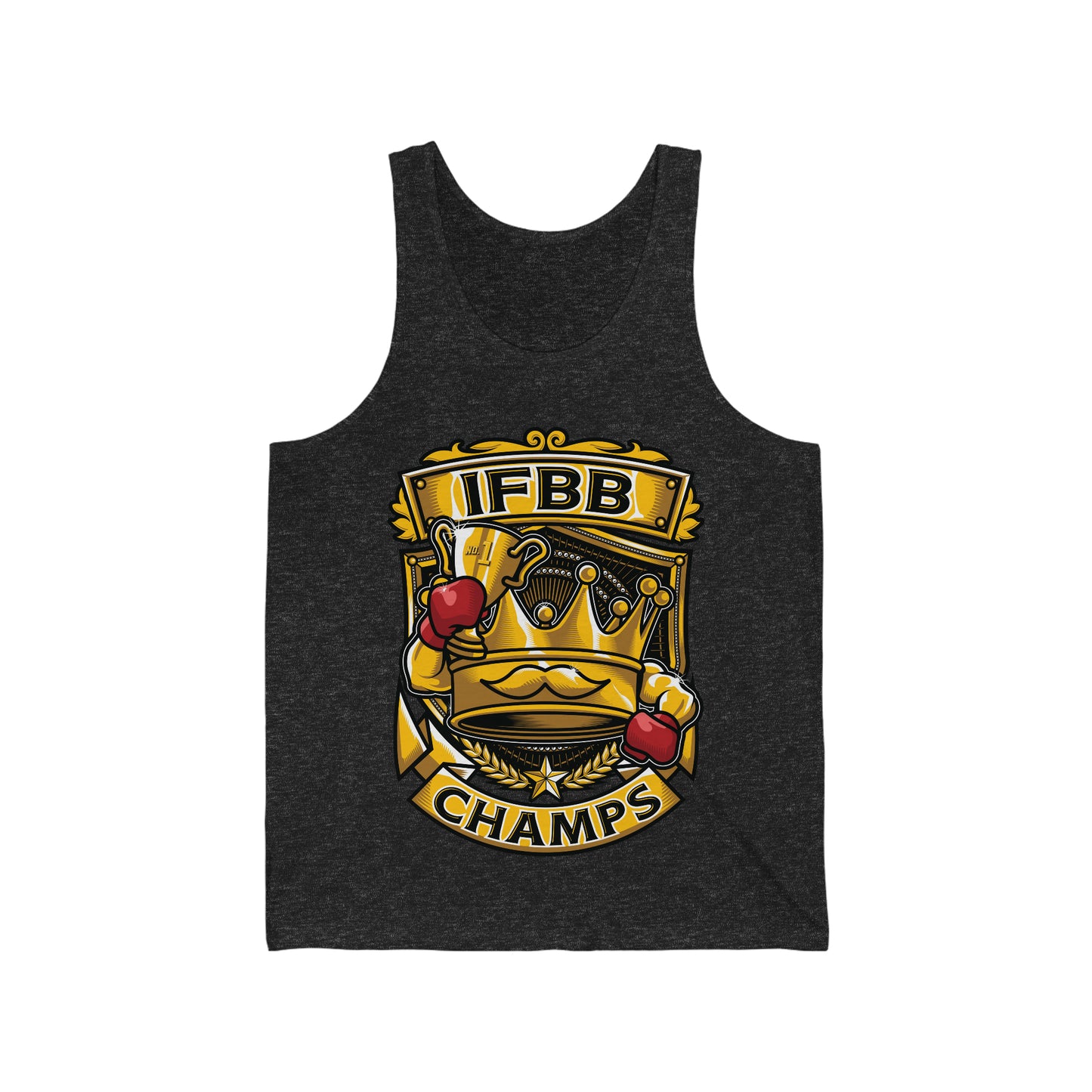IFBB CHAMPS - PREMIUM SOFT - Unisex Jersey Tank (Bella+Canvas 3480)