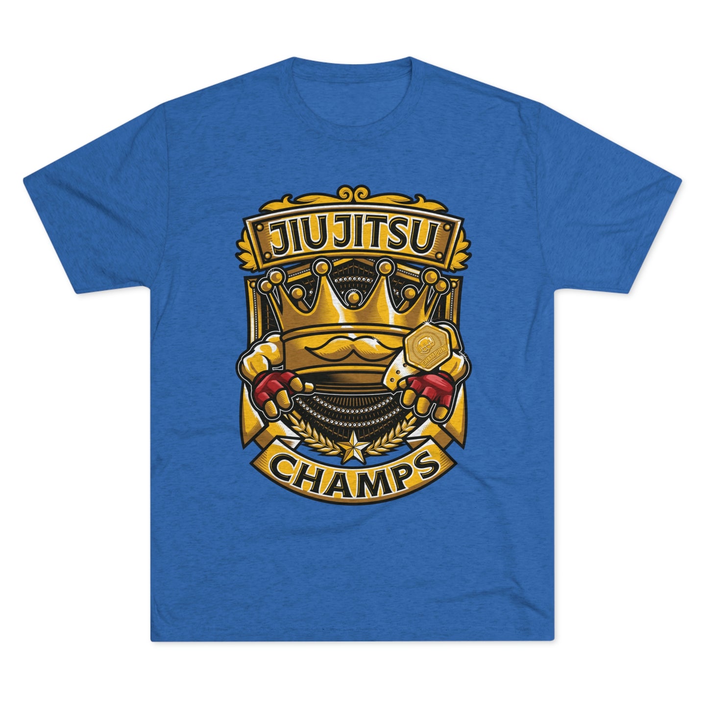 JIUJITSU CHAMPS - PREMIUM SOFT - Unisex Tri-Blend Crew Tee (Next Level 6010)