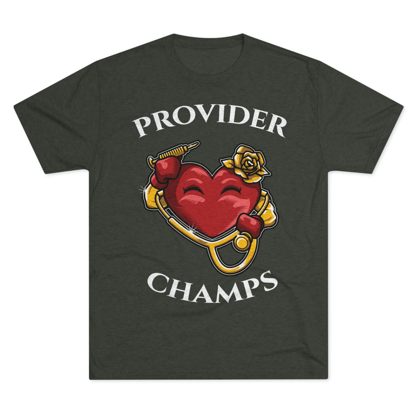 PROVIDER CHAMPS - PREMIUM SOFT - Unisex Tri-Blend Crew Tee (Next Level 6010)
