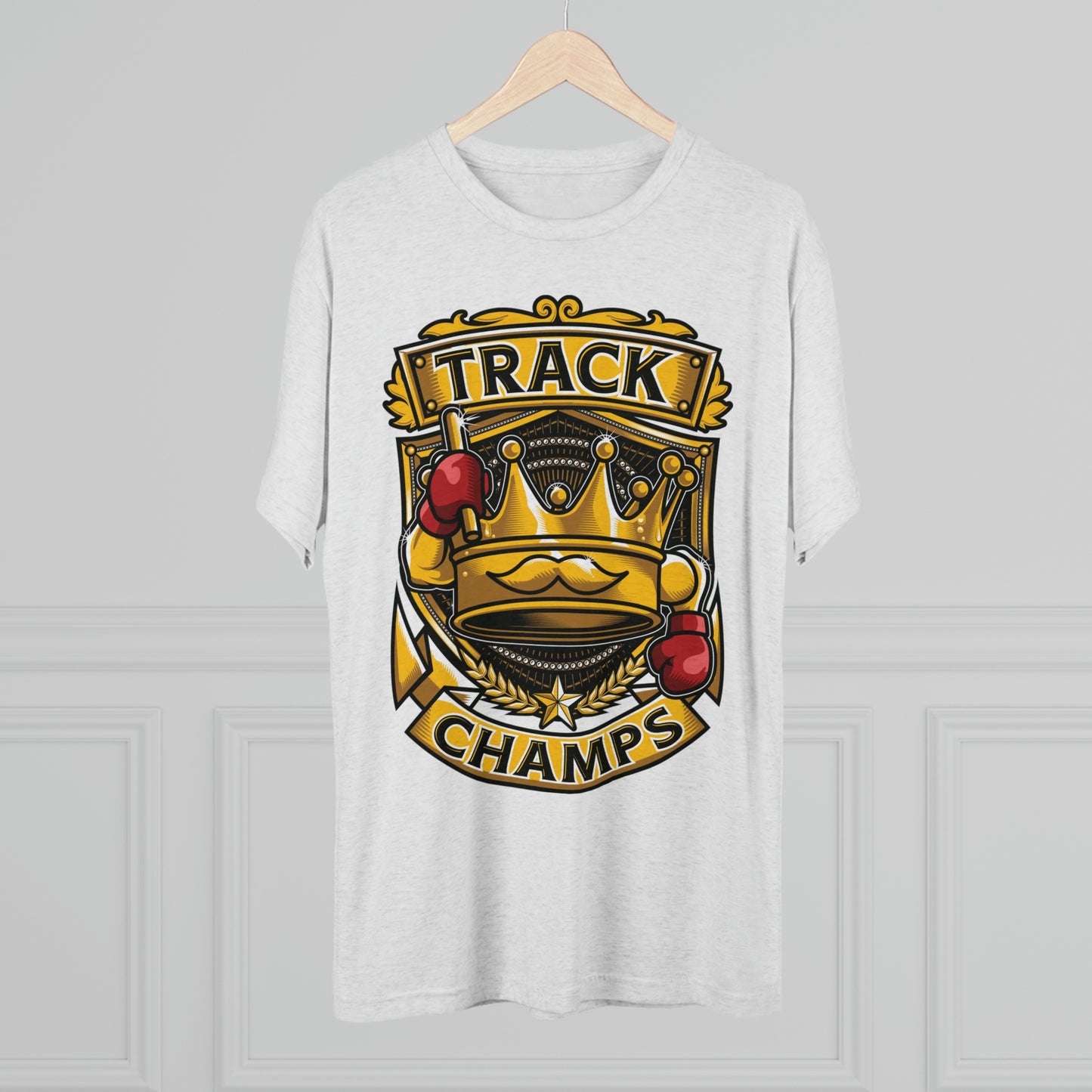 TRACK CHAMPS - PREMIUM SOFT - Unisex Tri-Blend Crew Tee (Next Level 6010)