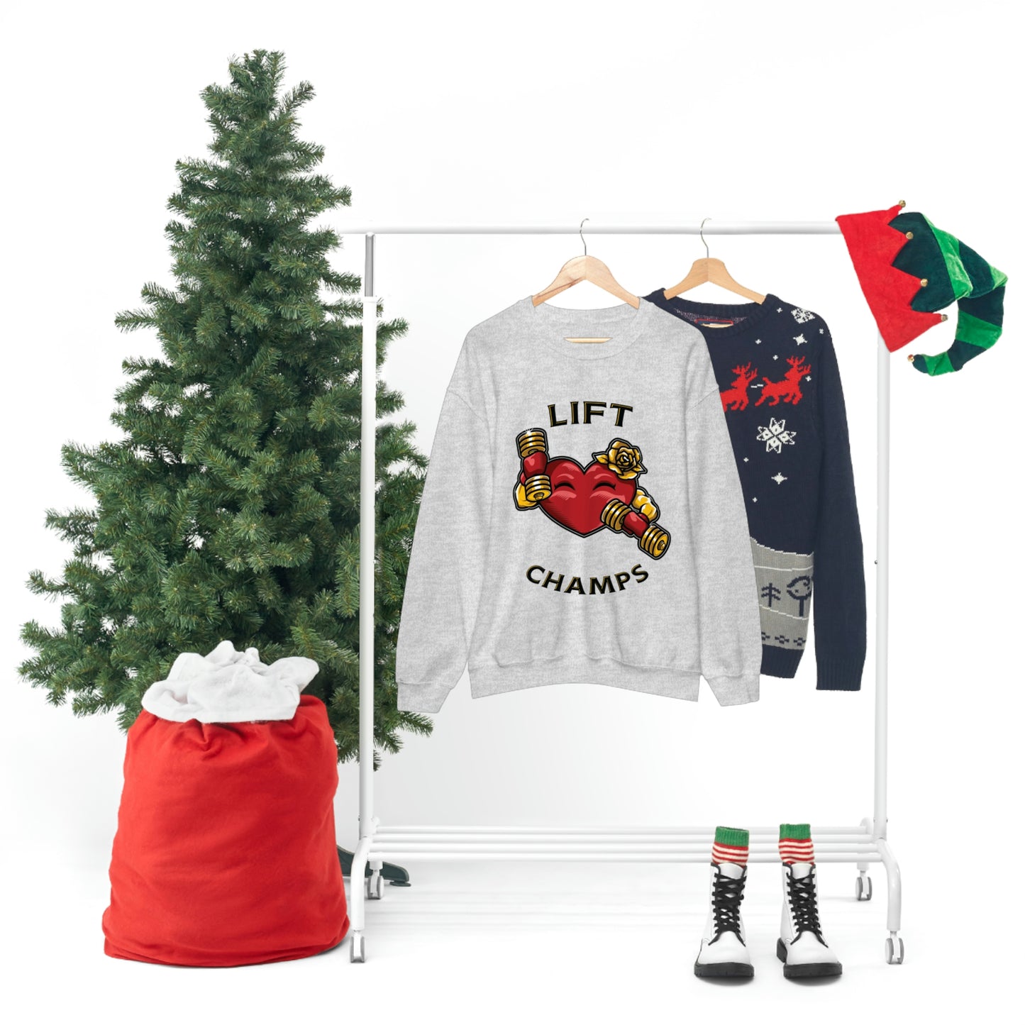 Lift Champs! - Unisex Heavy Blend™ Crewneck Sweatshirt