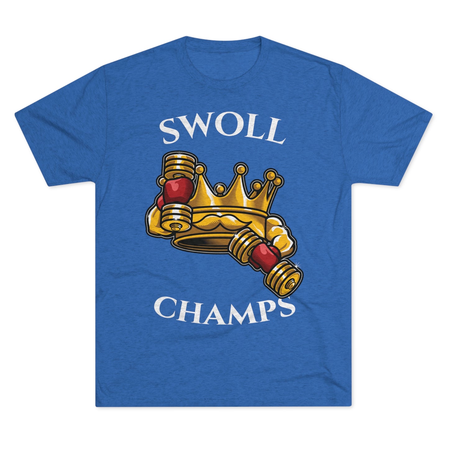 SWOLL CHAMPS - PREMIUM SOFT - Unisex Tri-Blend Crew Tee (Next Level 6010)