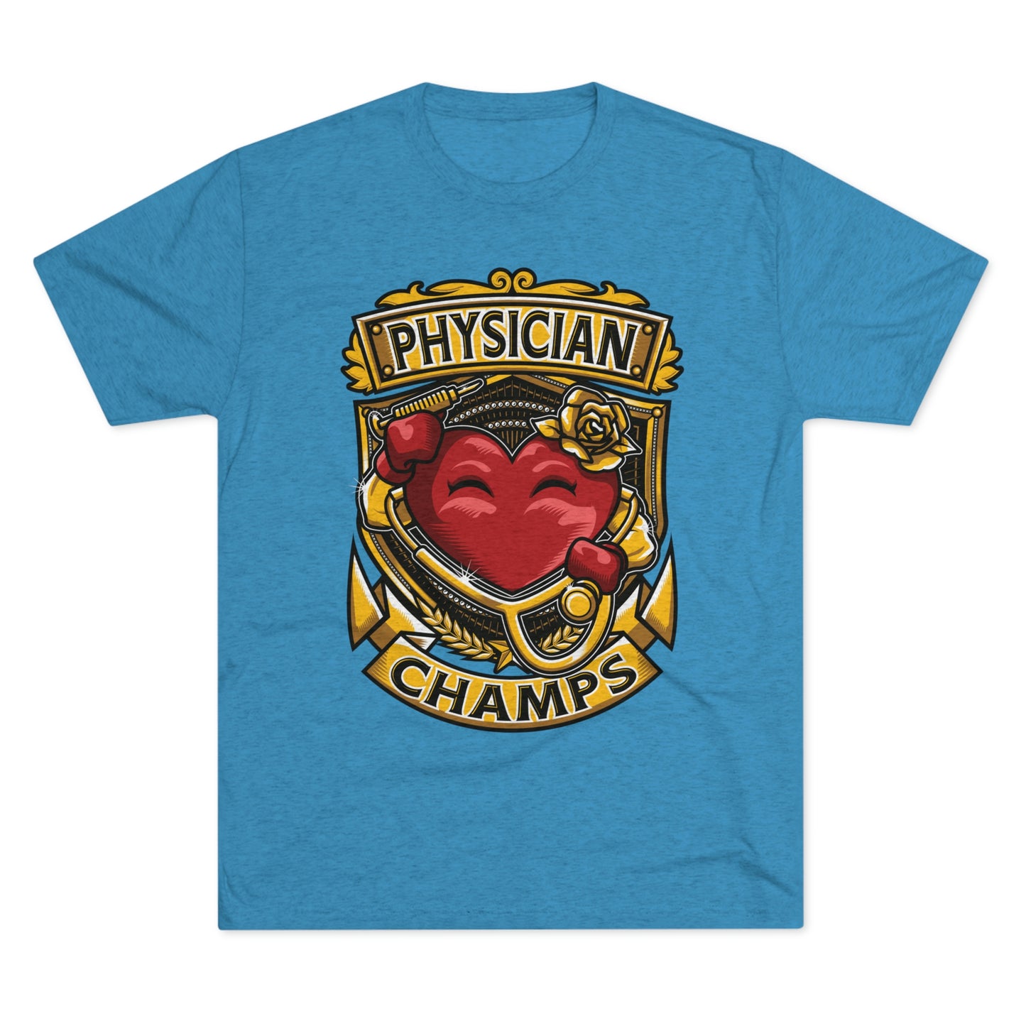 PHYSICIAN CHAMPS - PREMIUM SOFT - Unisex Tri-Blend Crew Tee (Next Level 6010)