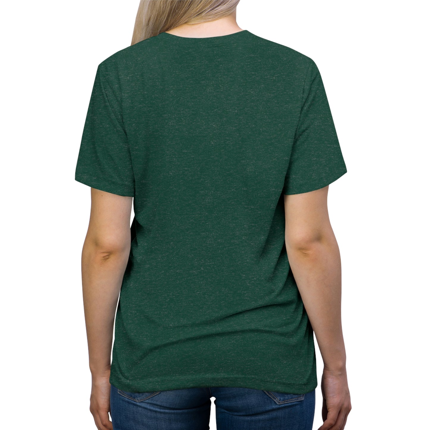 "Bigfoot saw me, but nobody believes him" - PREMIUM SOFT - Unisex Triblend Tee (Bella+Canvas3413)