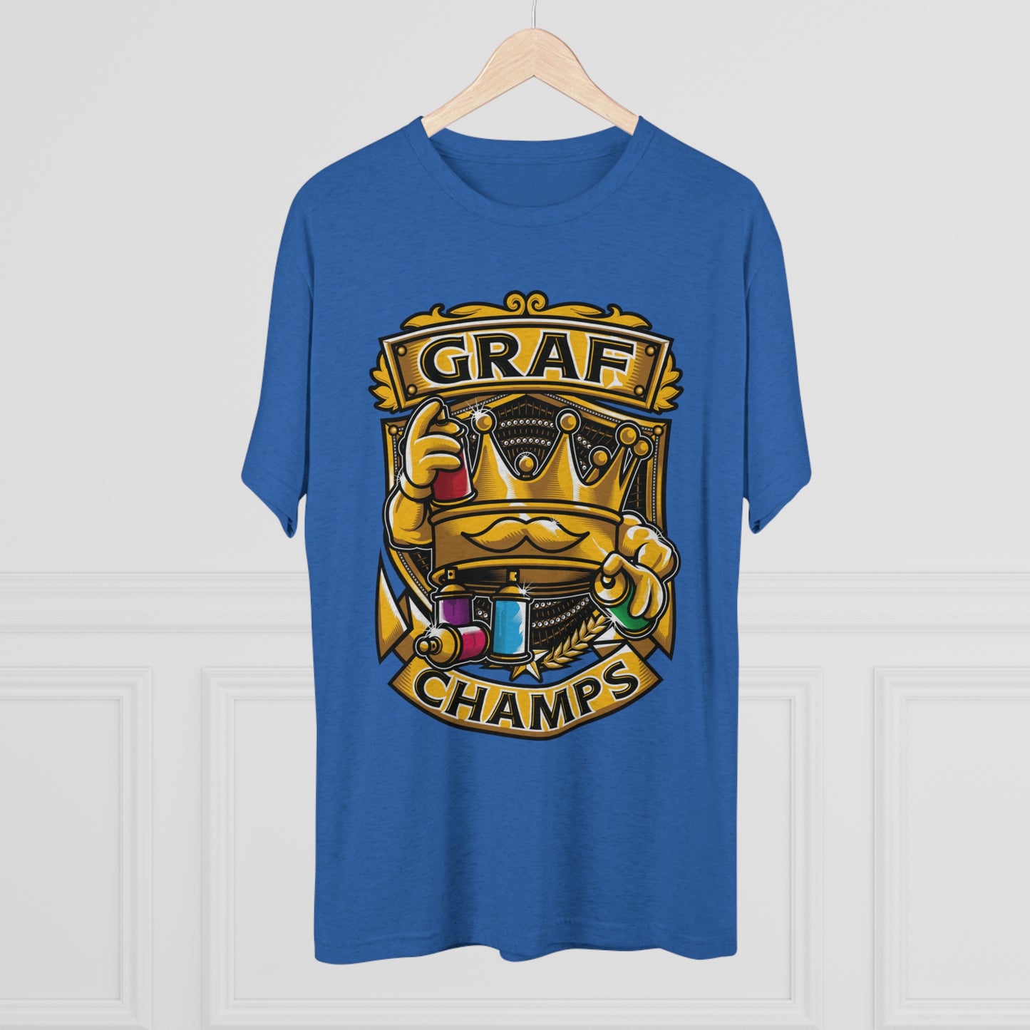 GRAF CHAMPS - PREMIUM SOFT - Unisex Tri-Blend Crew Tee (Next Level 6010)